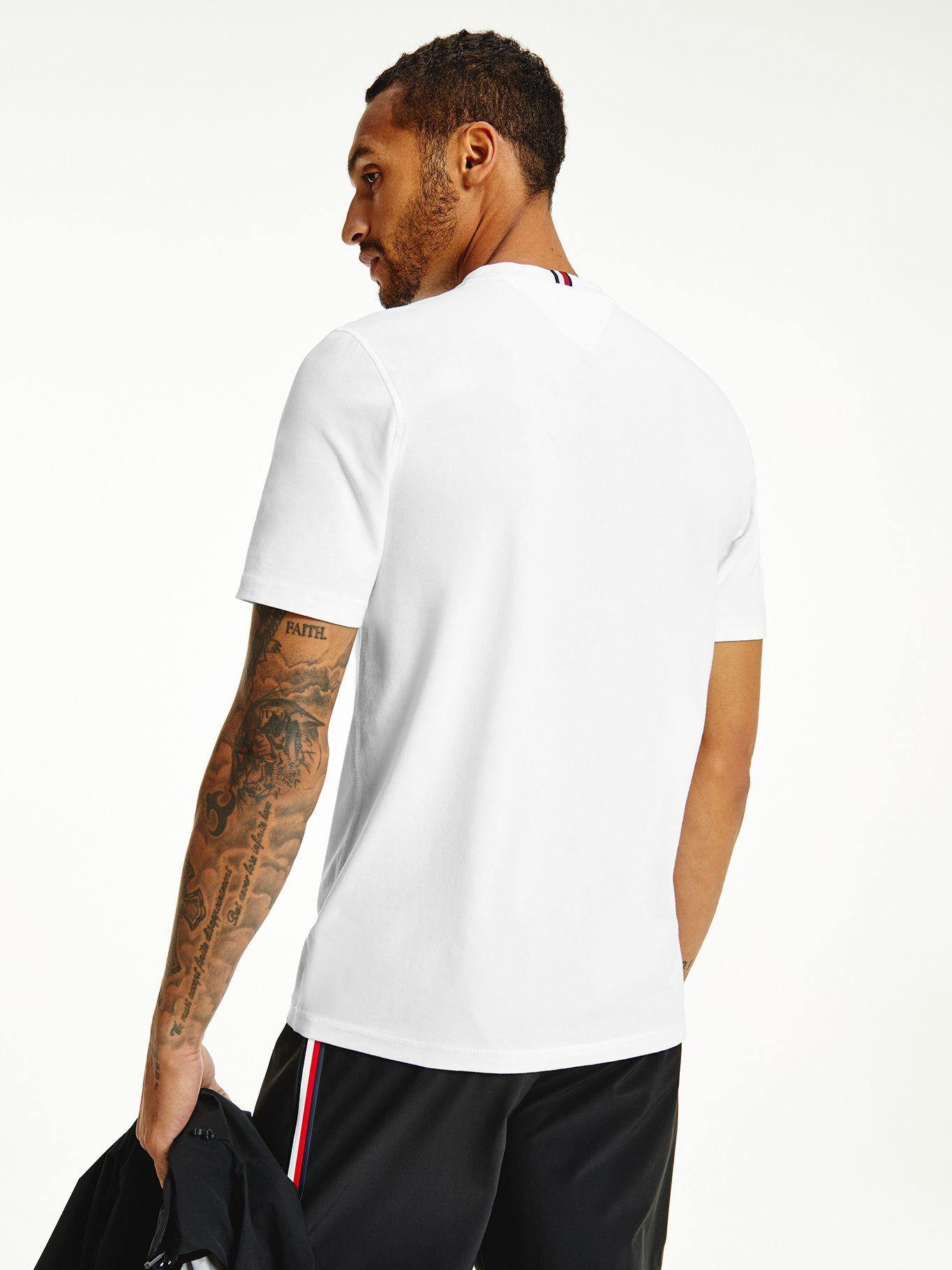 Polera Sport Cotton Blanco Tommy Hilfiger F2-1