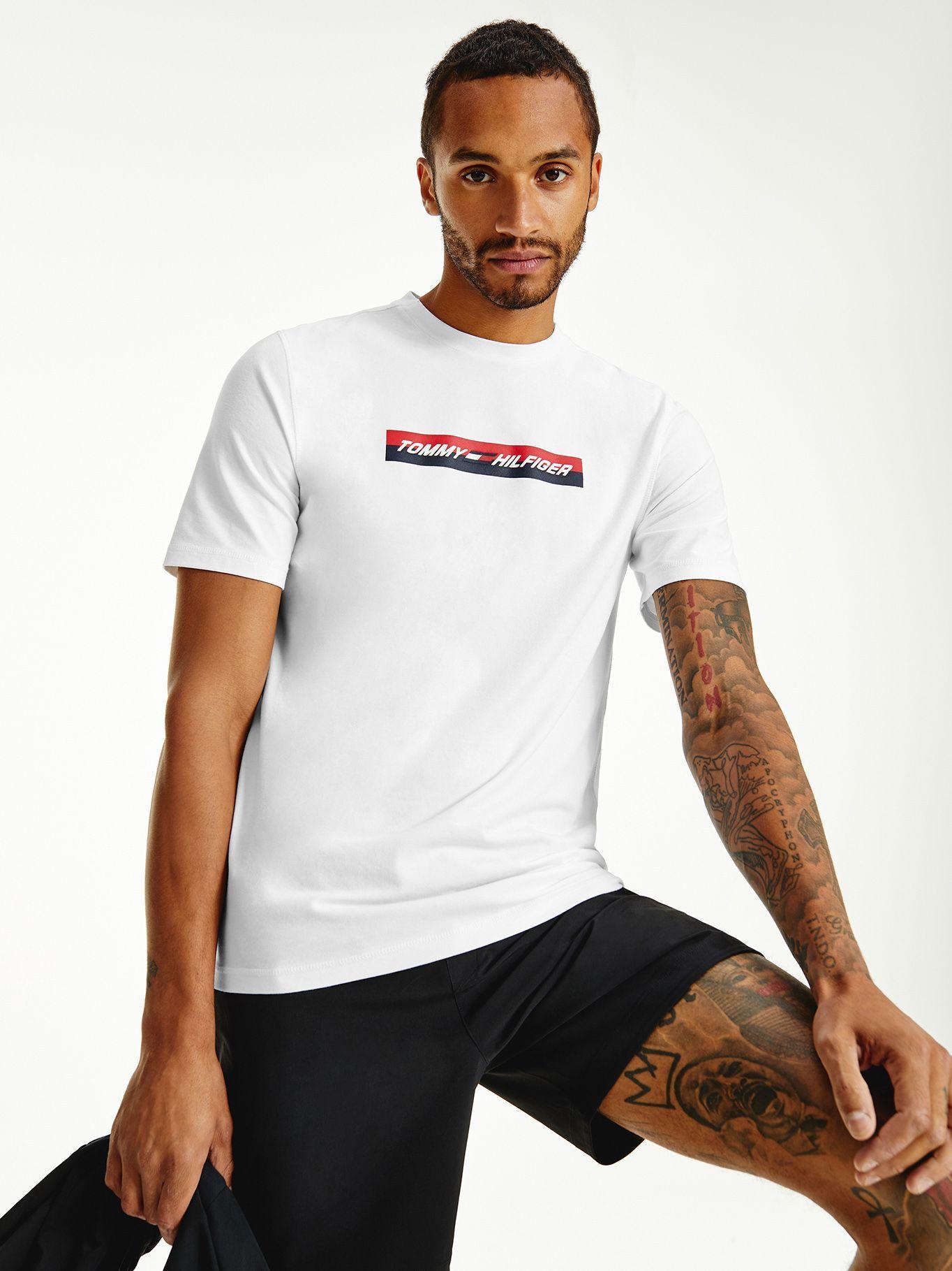 Polera Sport Cotton Blanco Tommy Hilfiger F2-0