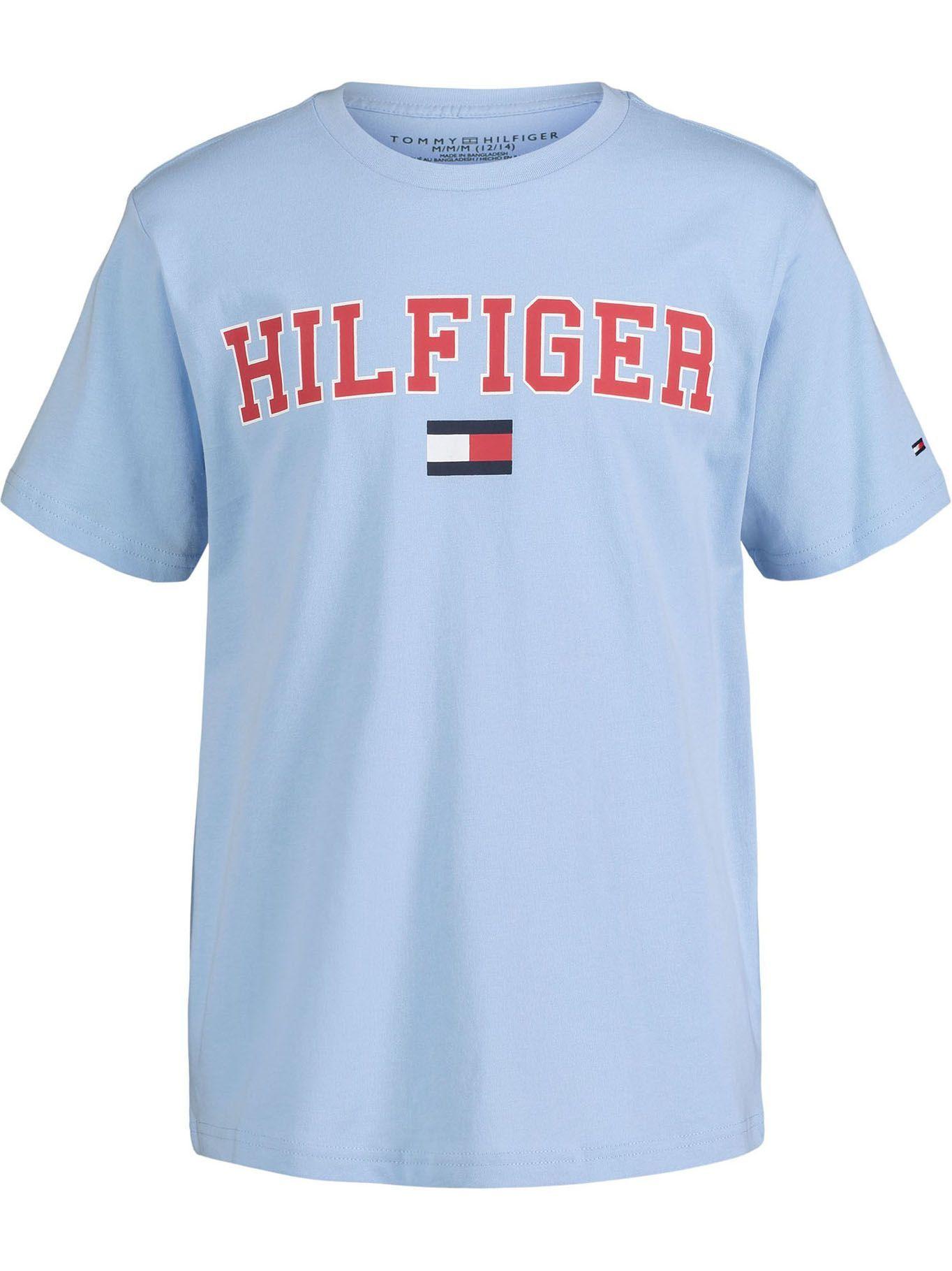 Polera Varsity Celeste Tommy Hilfiger-0