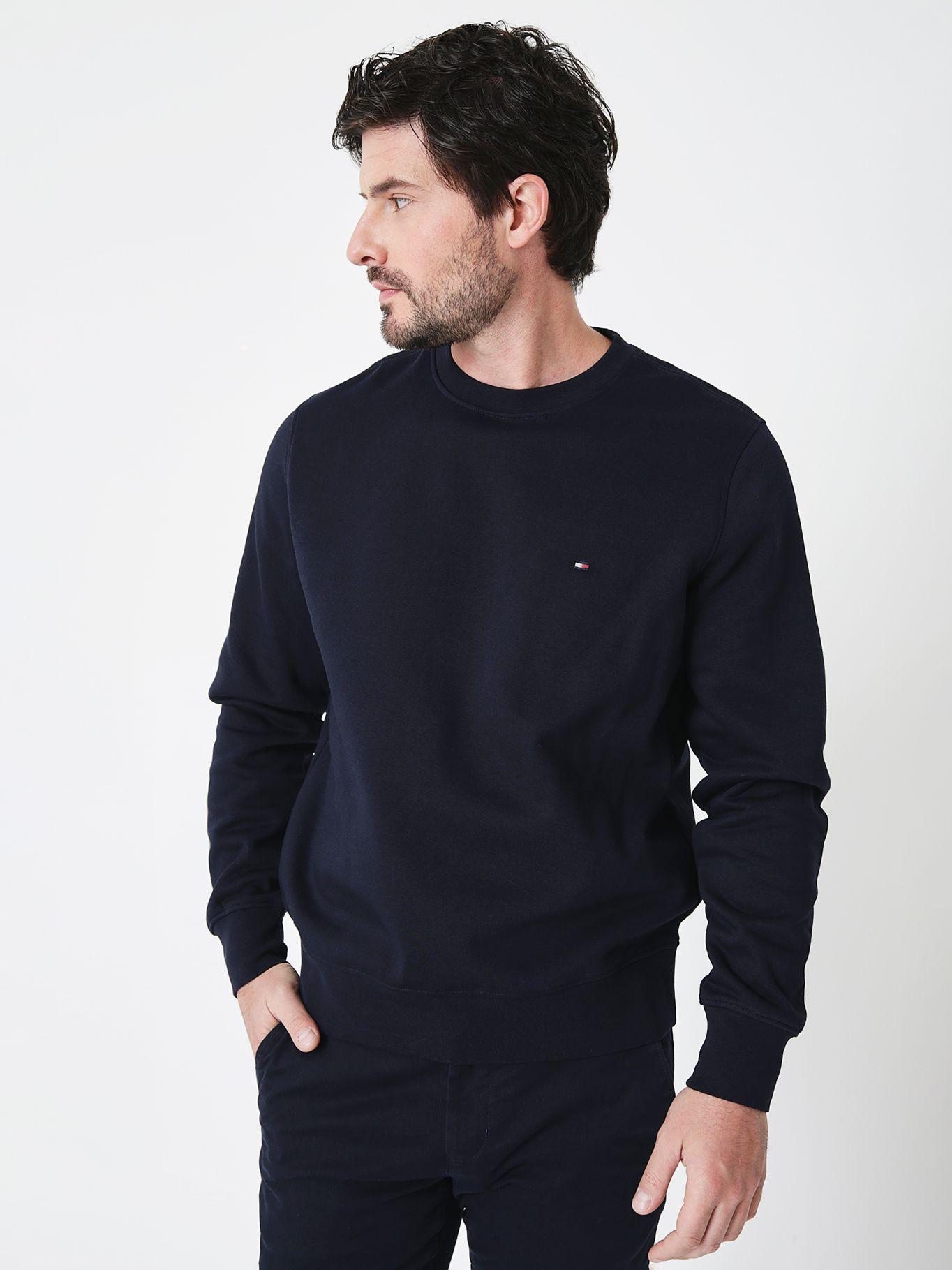 Polerón Essential C-Neck Azul Tommy Hilfiger-0