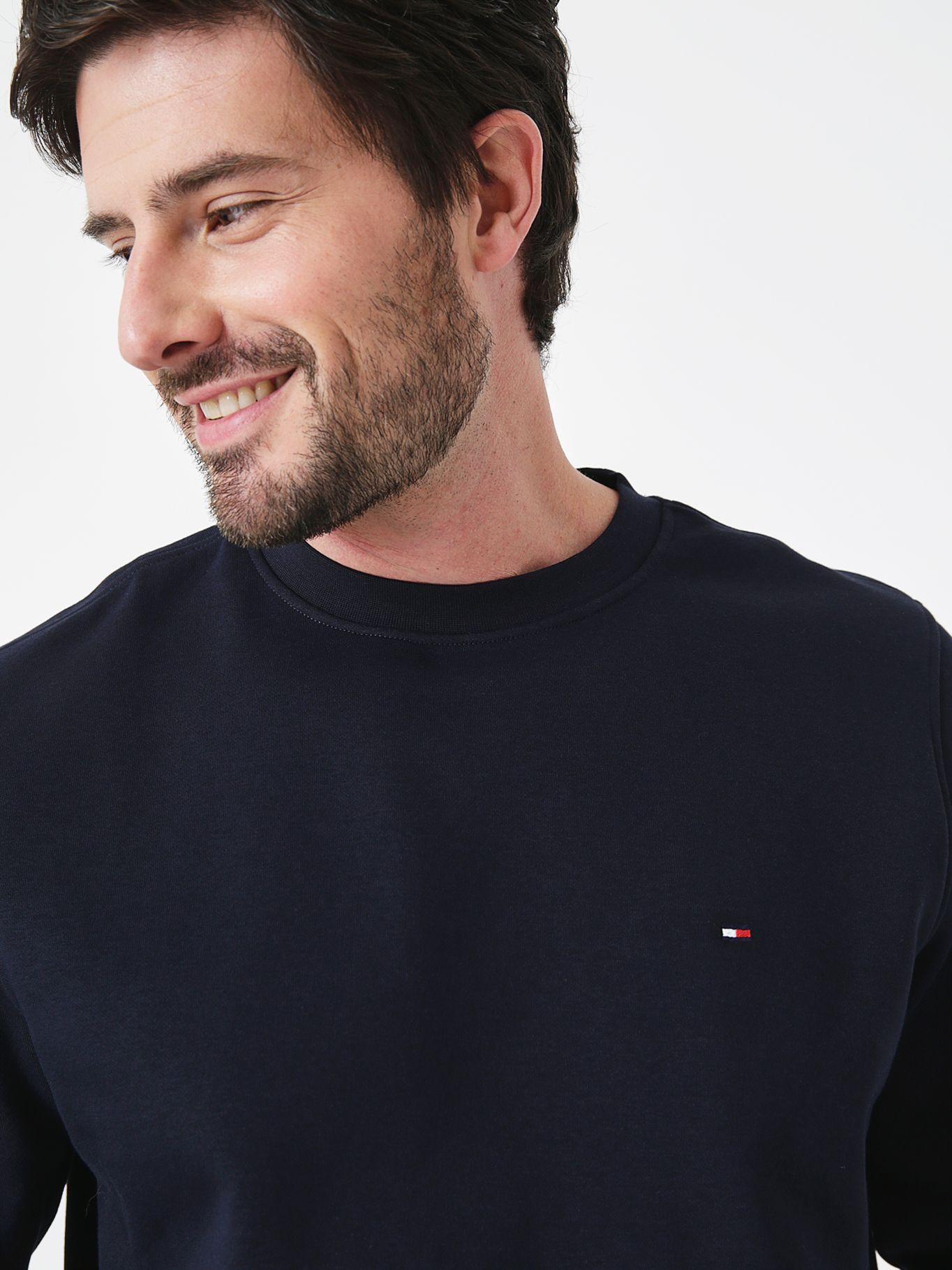 Polerón Essential C-Neck Azul Tommy Hilfiger-3