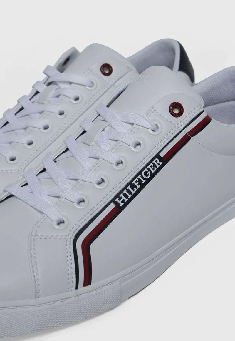 ZAPATILLAS CORE STRIPE LOGO BLANCO TOMMY HILFIGER-3