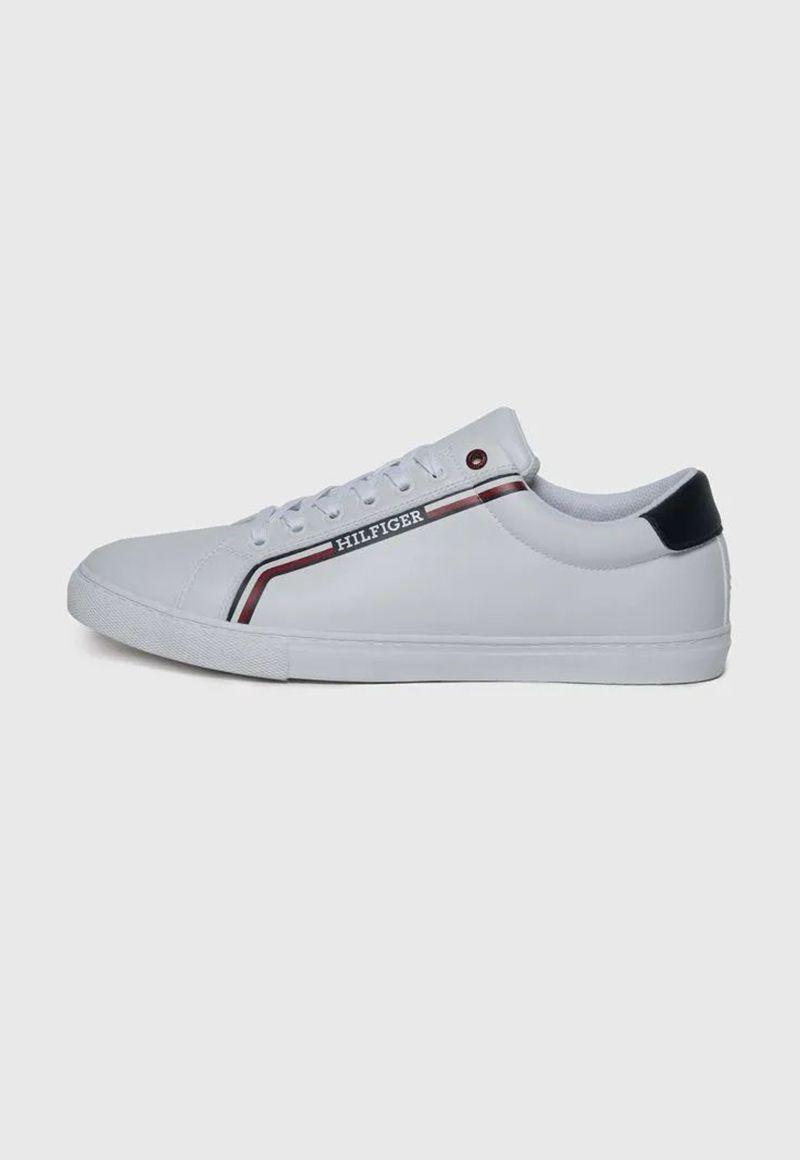 ZAPATILLAS CORE STRIPE LOGO BLANCO TOMMY HILFIGER-4
