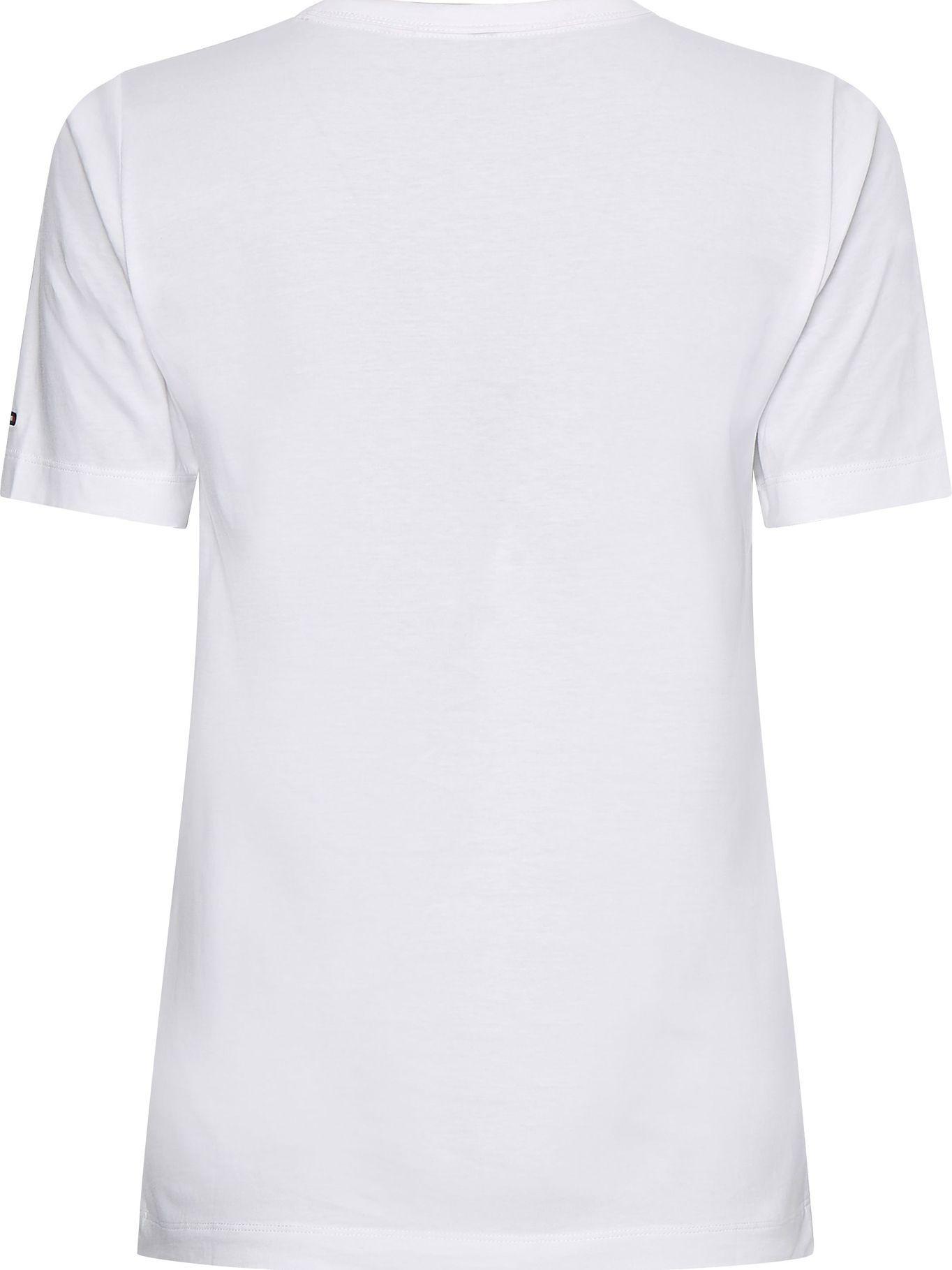Polera Logo Gráfico Blanco Tommy Hilfiger A2-1