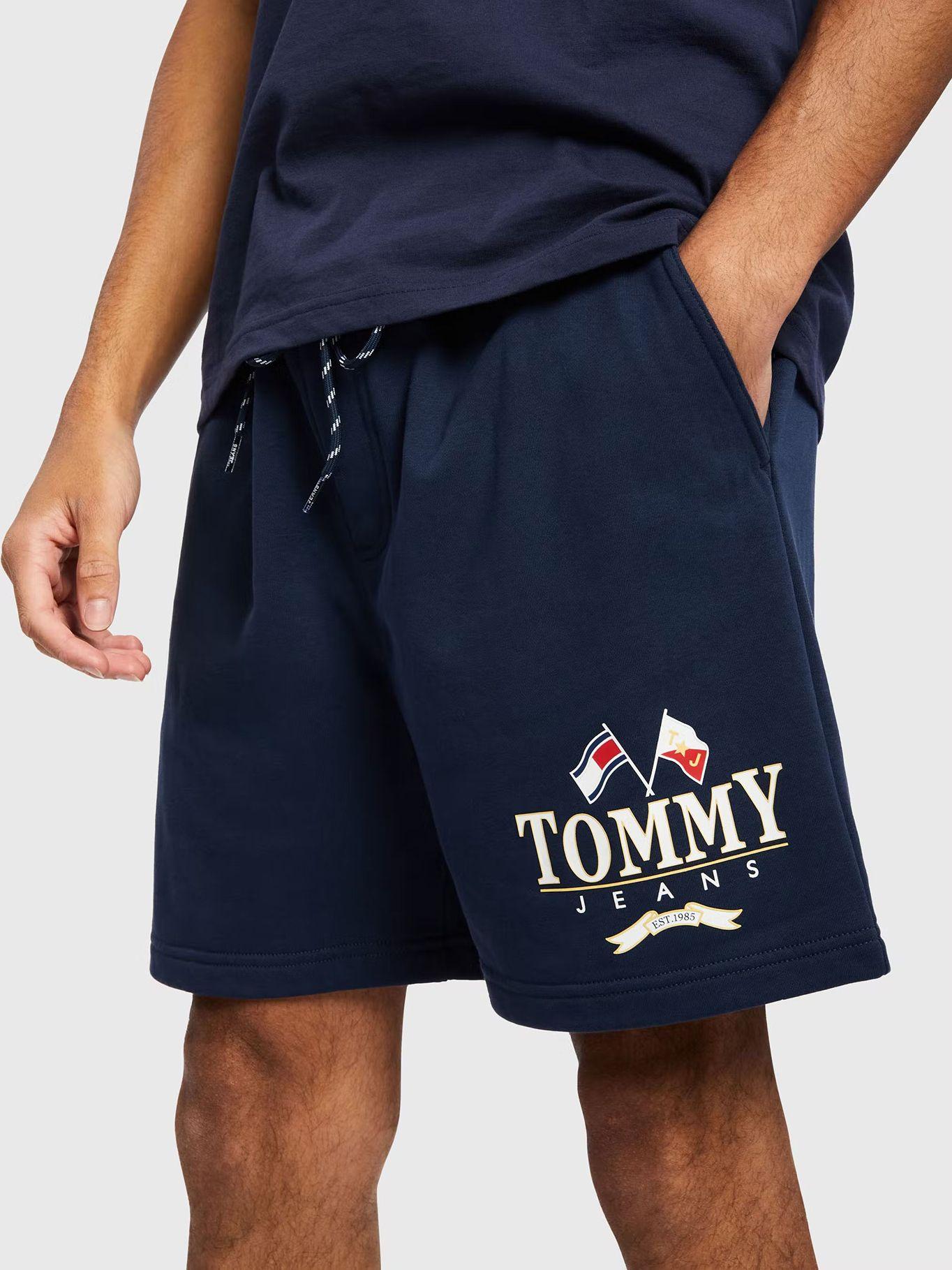 Short Modern Prep Logo Azul Tommy Jeans-3