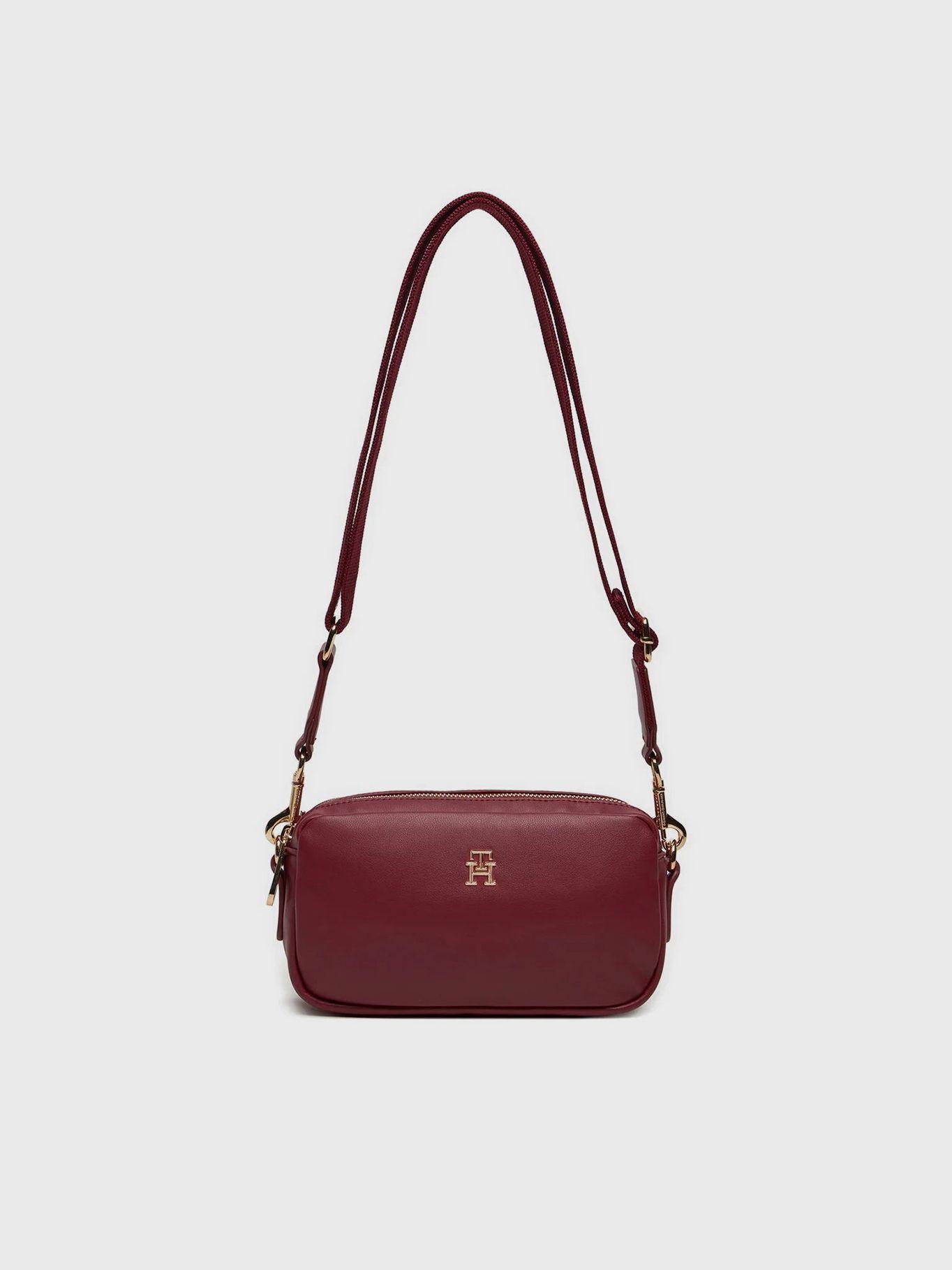 Bandolera Poppy Reform Monogram Rojo Tommy Hilfiger-4