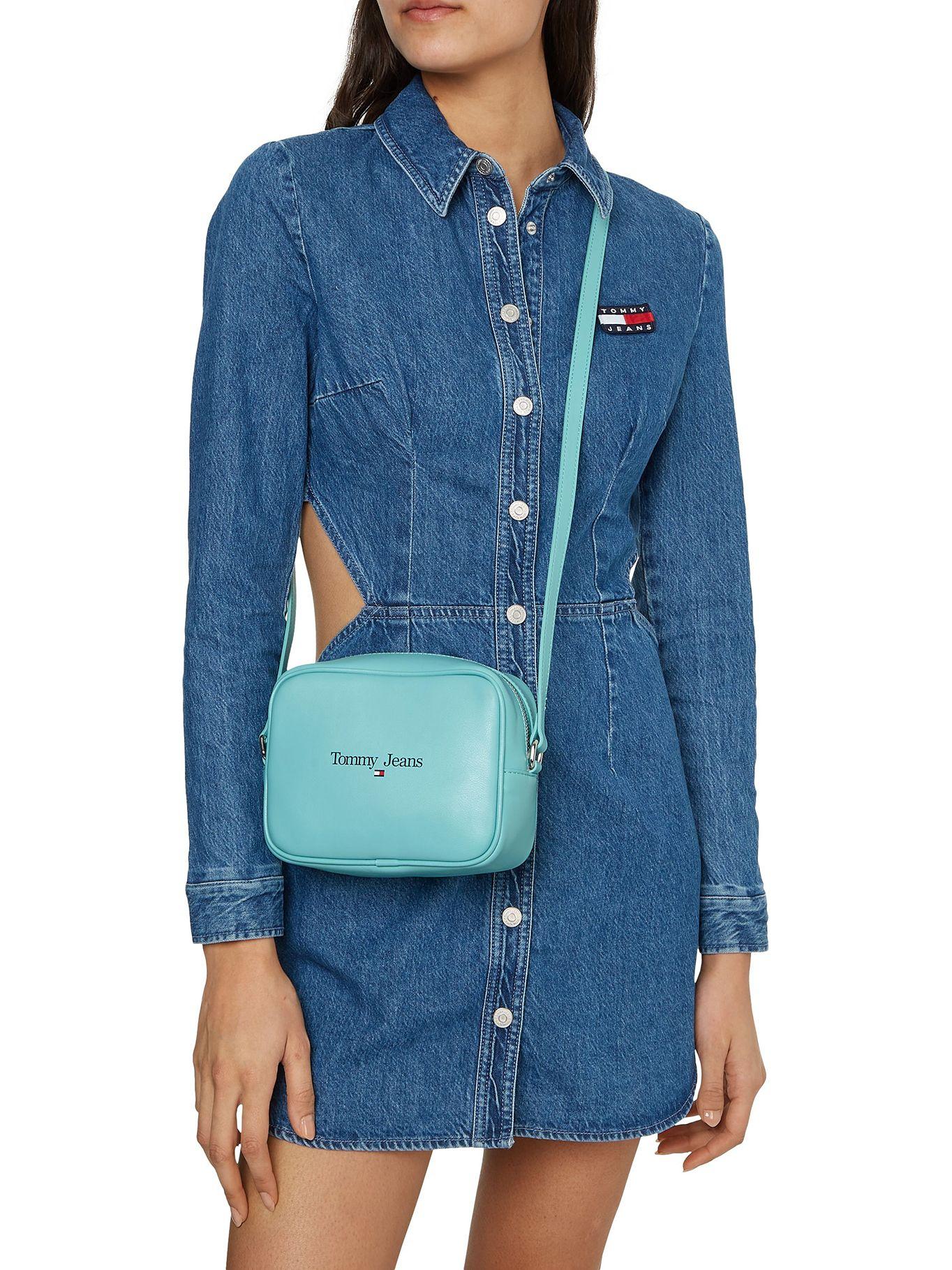 Cartera Bandolera Essential Turquesa Tommy Hilfiger-3