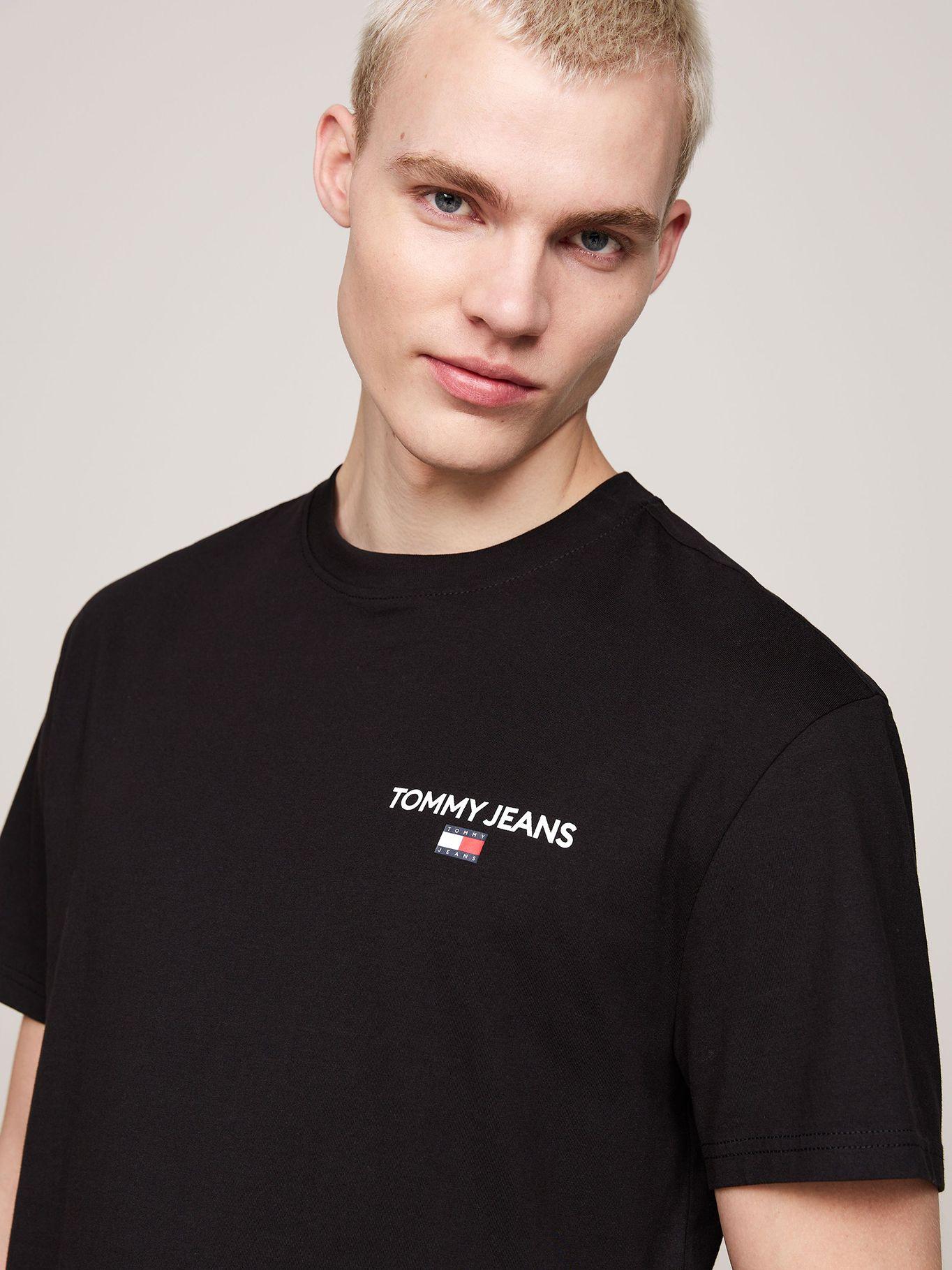 Polera Con Logo En La Espalda Negro Tommy Jeans-3
