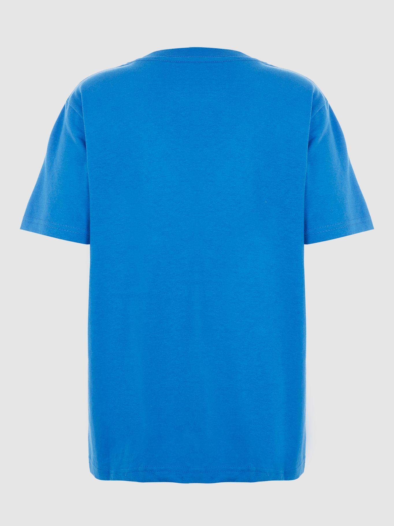 Polera Script Graphic Logo 451 Azul Tommy Hilfiger-1
