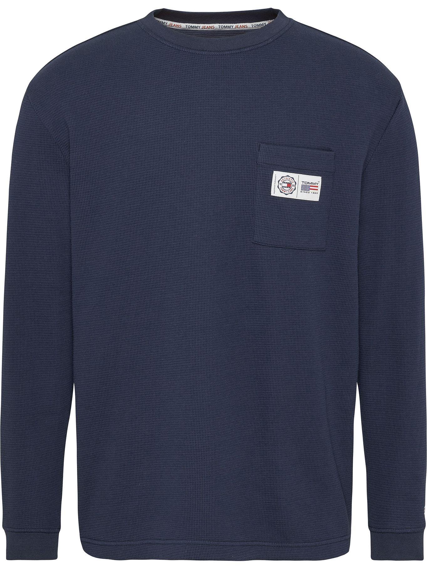 Polera Classic Soft Con Logo Azul Tommy Hilfiger-0
