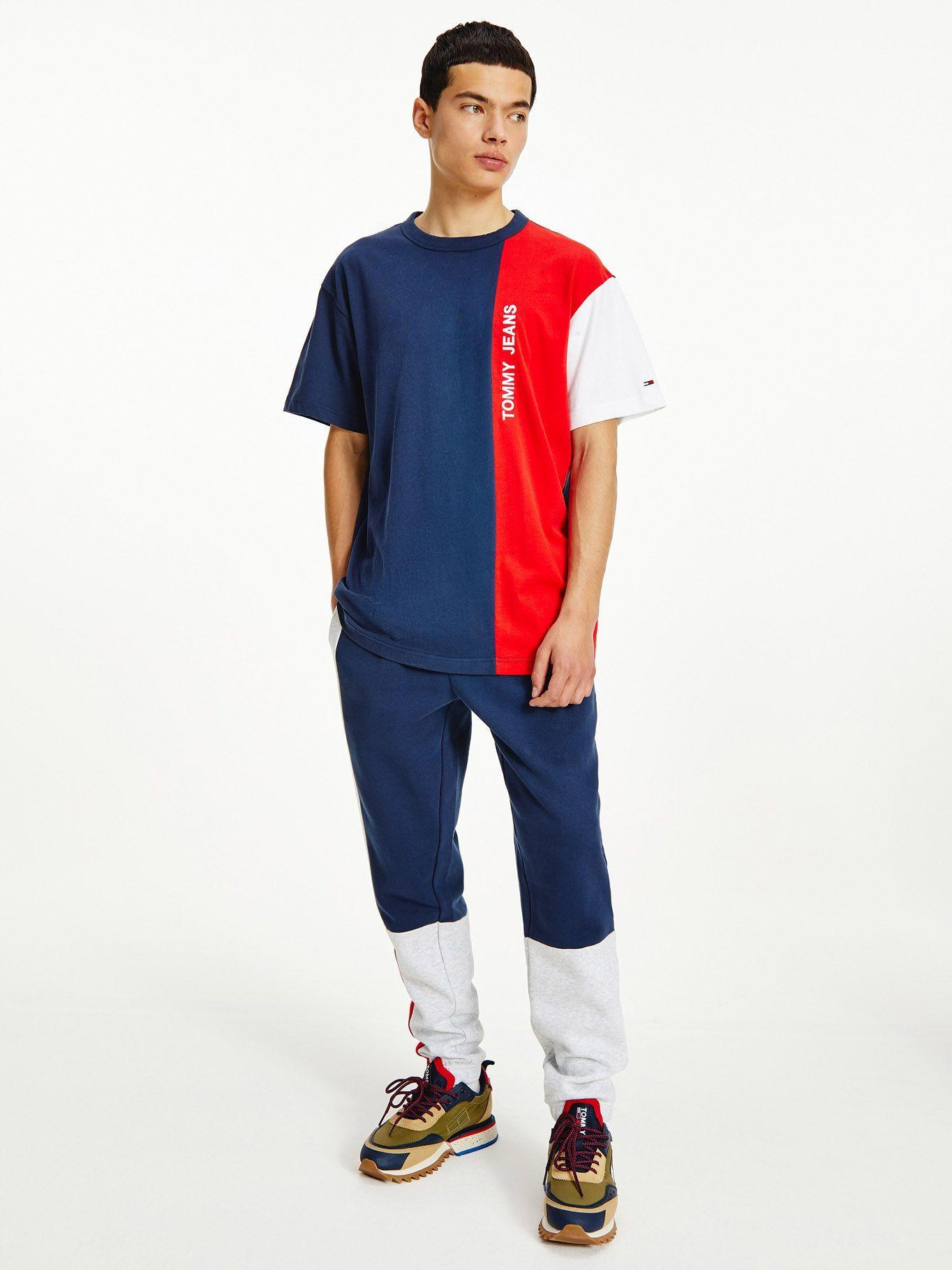 Joggers Tjm Color Block Azul Tommy Hilfiger-0