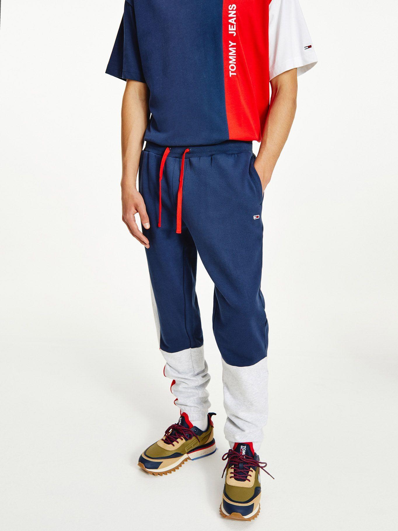 Joggers Tjm Color Block Azul Tommy Hilfiger-4