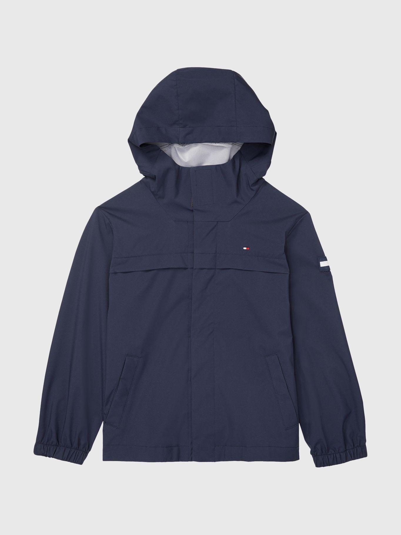 Chaqueta Adaptive Con Gorro Azul Tommy Hilfiger-0