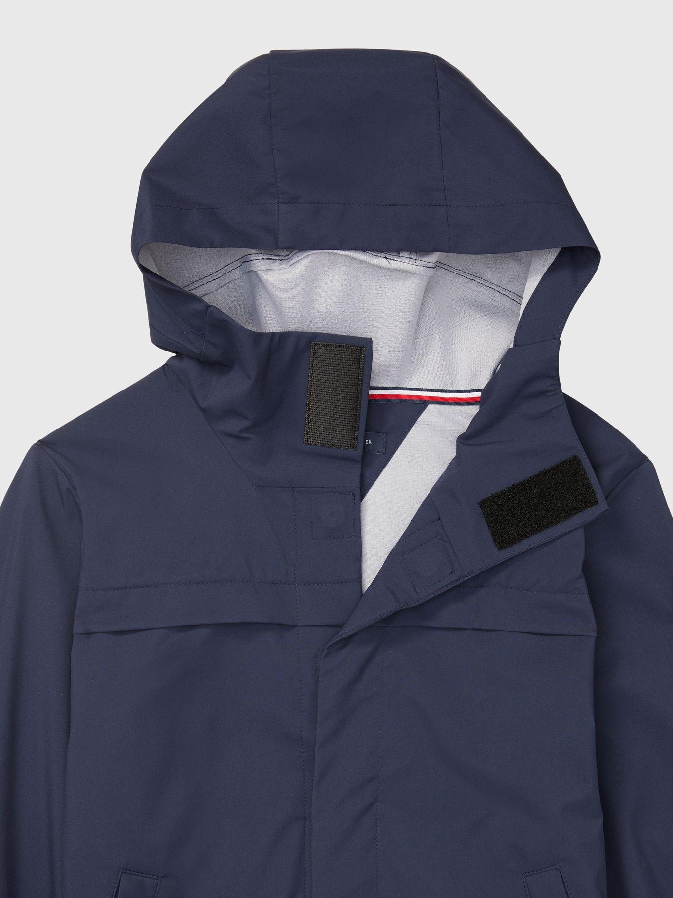 Chaqueta Adaptive Con Gorro Azul Tommy Hilfiger-1