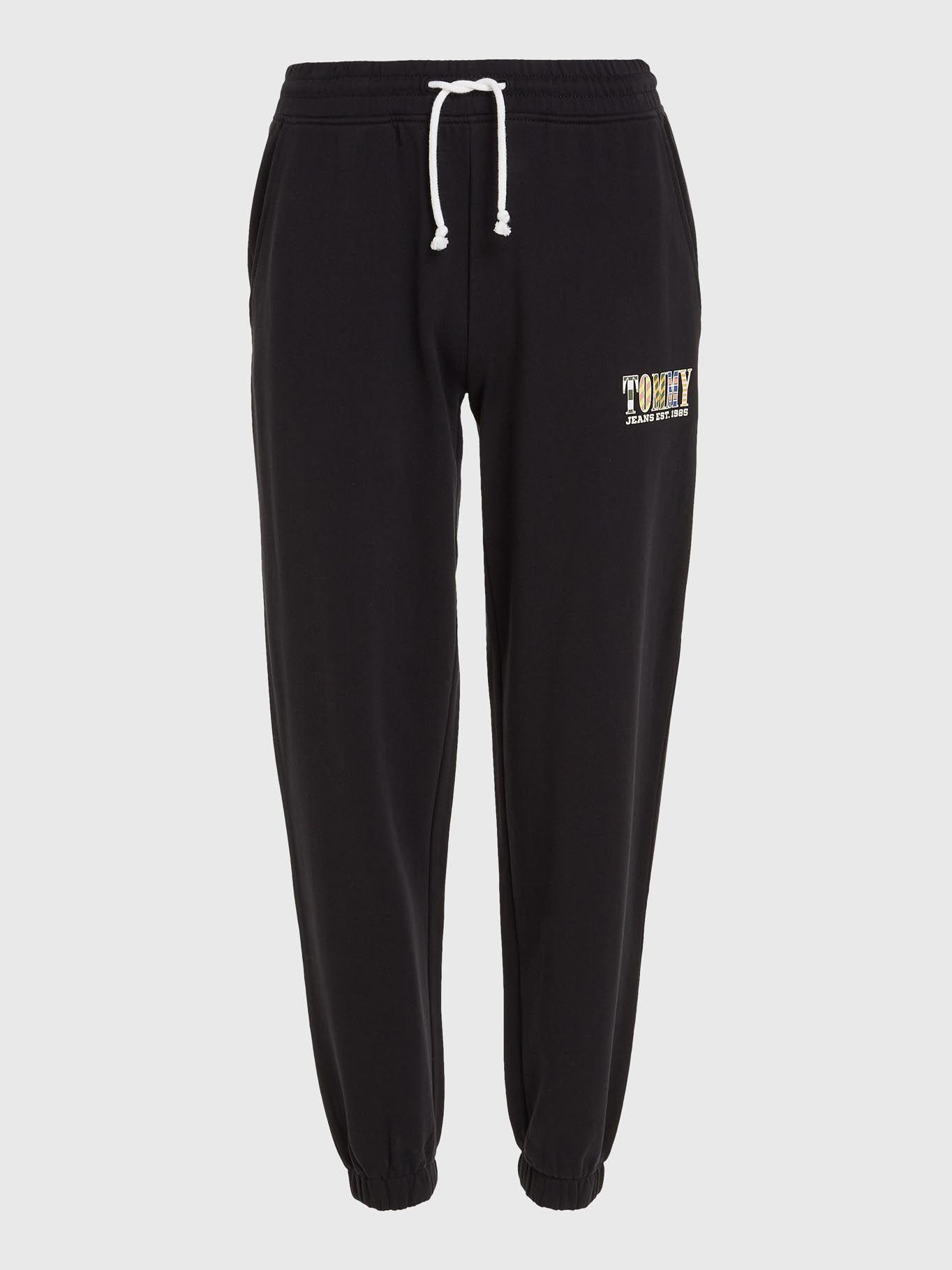 Joggers De Corte Amplio Con Logo Negro Tommy Jeans-4