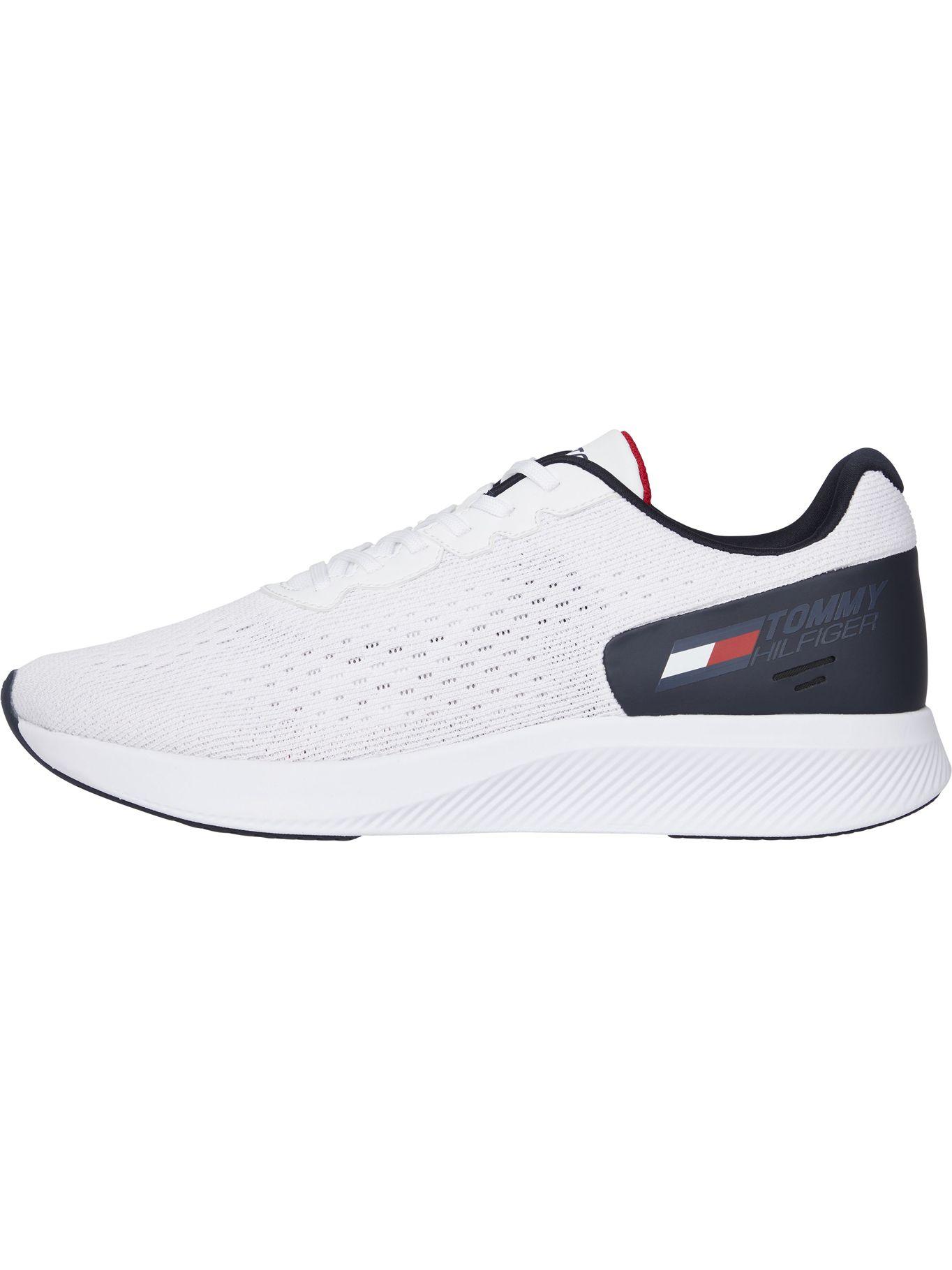 Zapatillas De Malla Con Logo Blanco Tommy Hilfiger-0