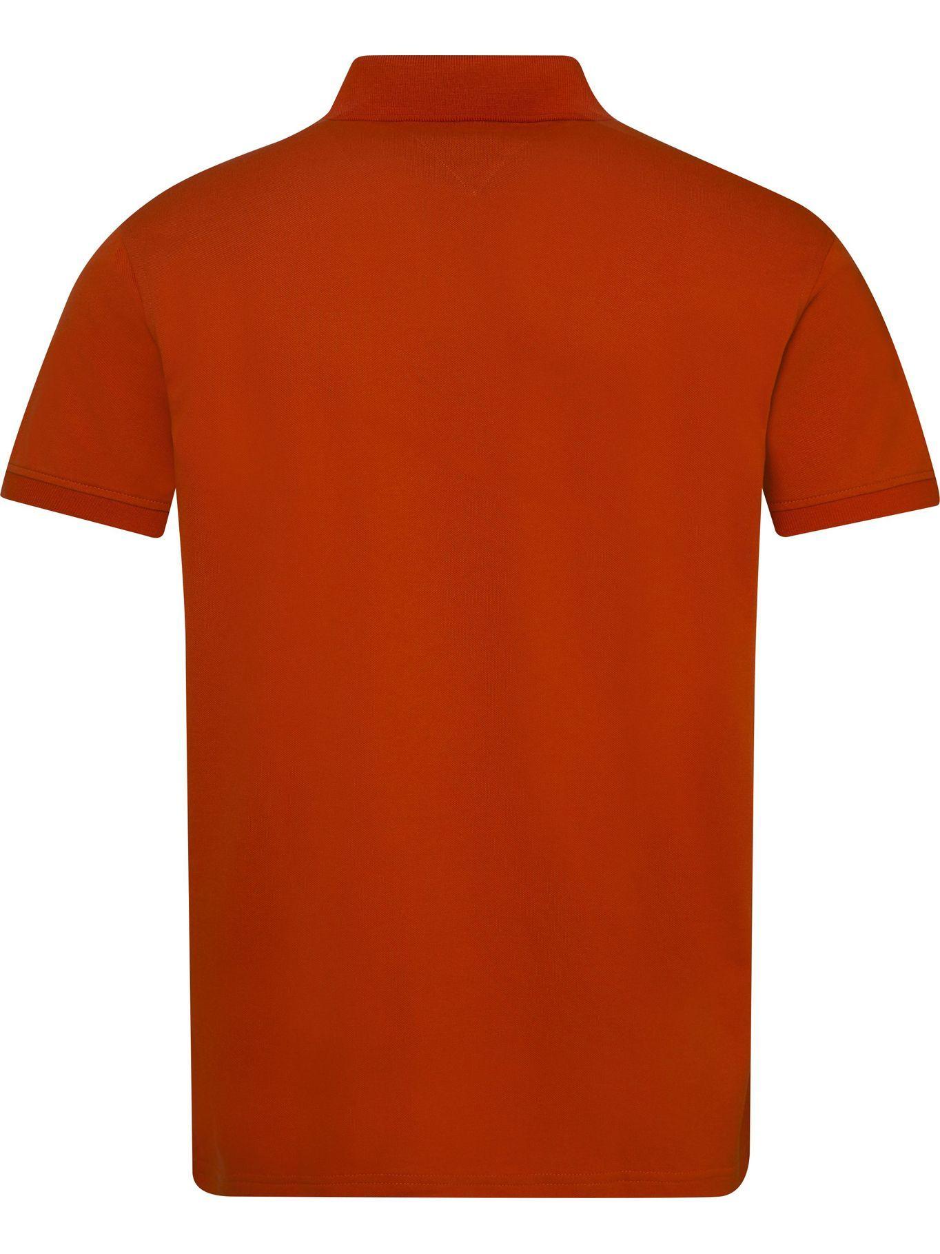 Polo Básica Regular Fit Naranjo Tommy Hilfiger-1