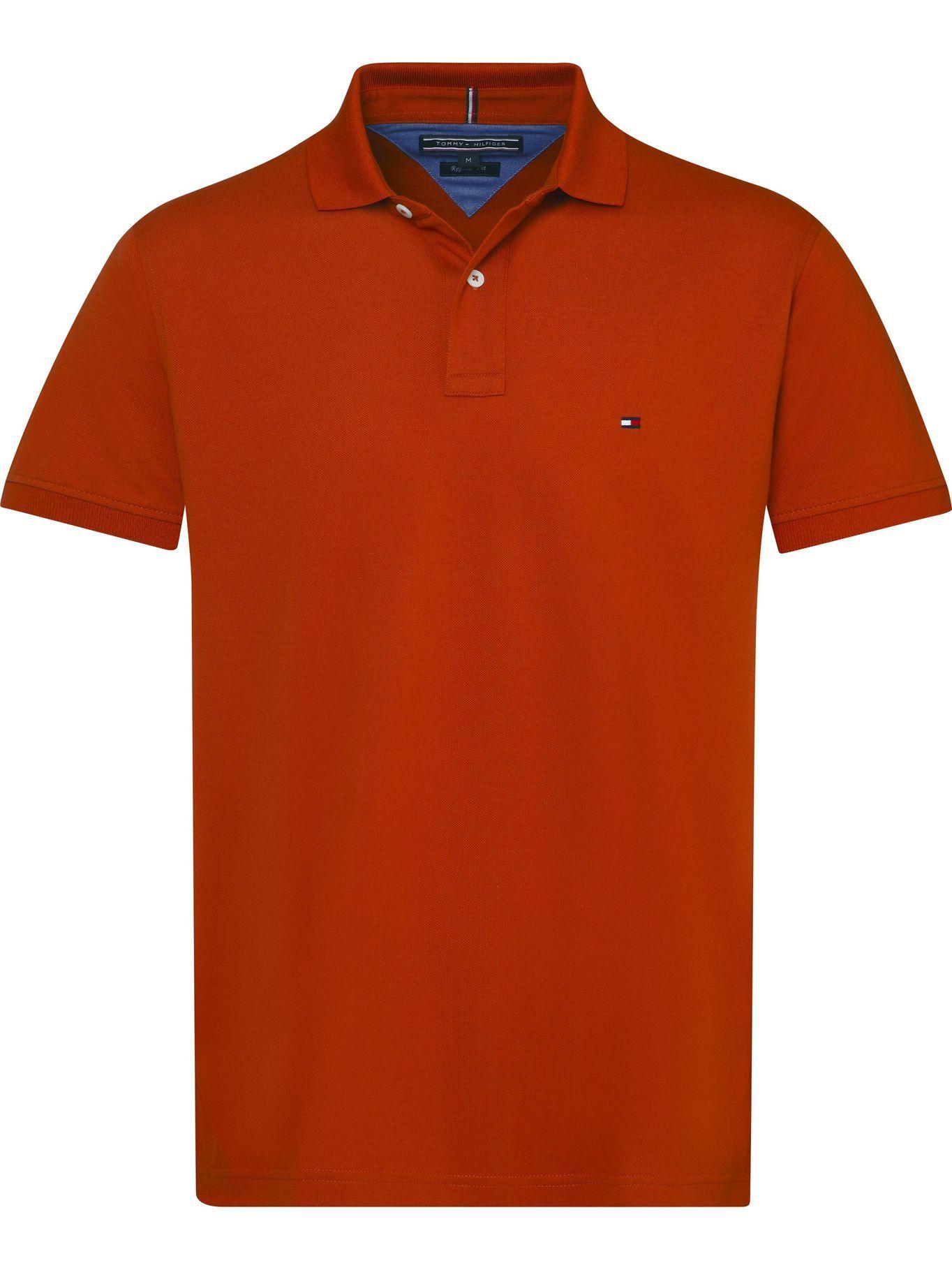 Polo Básica Regular Fit Naranjo Tommy Hilfiger-0
