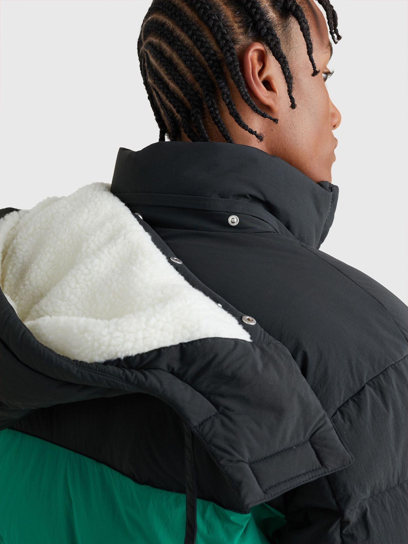 Parka Color Badge Stripe Verde Tommy Hilfiger-4