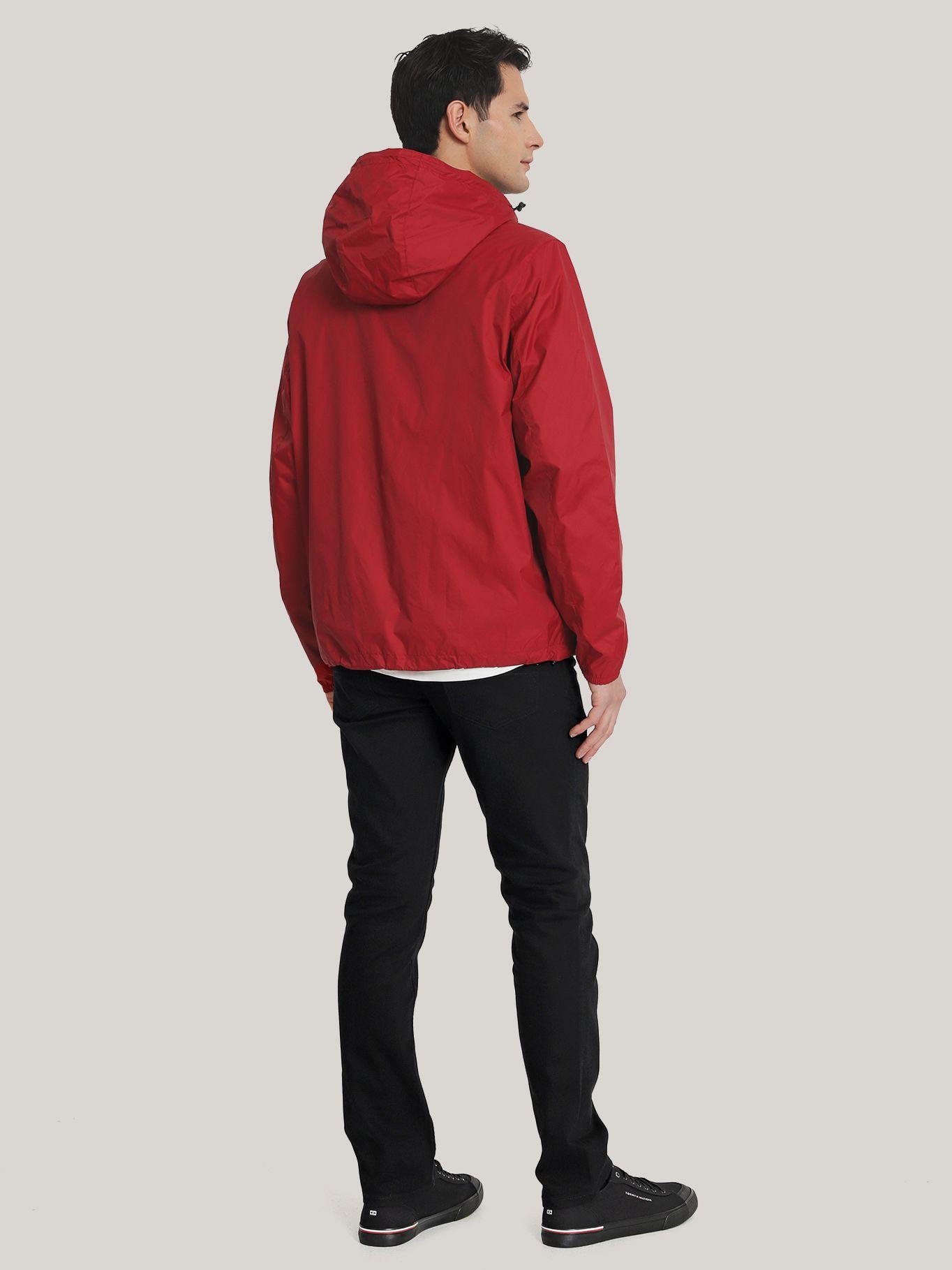 Cortaviento Active Con Gorro Rojo Tommy Hilfiger-2