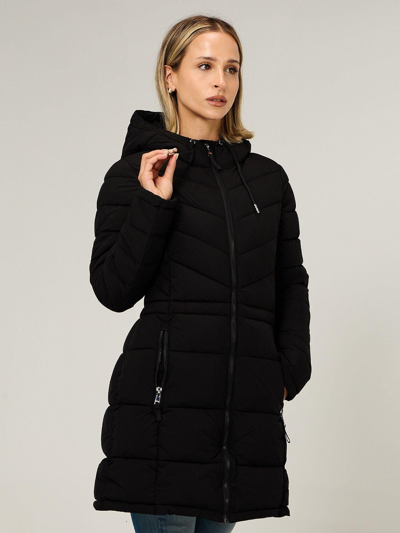Parka Packable Acolchada Negro Tommy Hilfiger-0