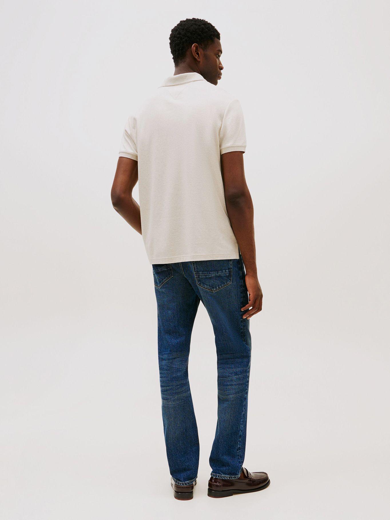 Polo Liquid Cotton Regular Fit Gris Tommy Hilfiger-2