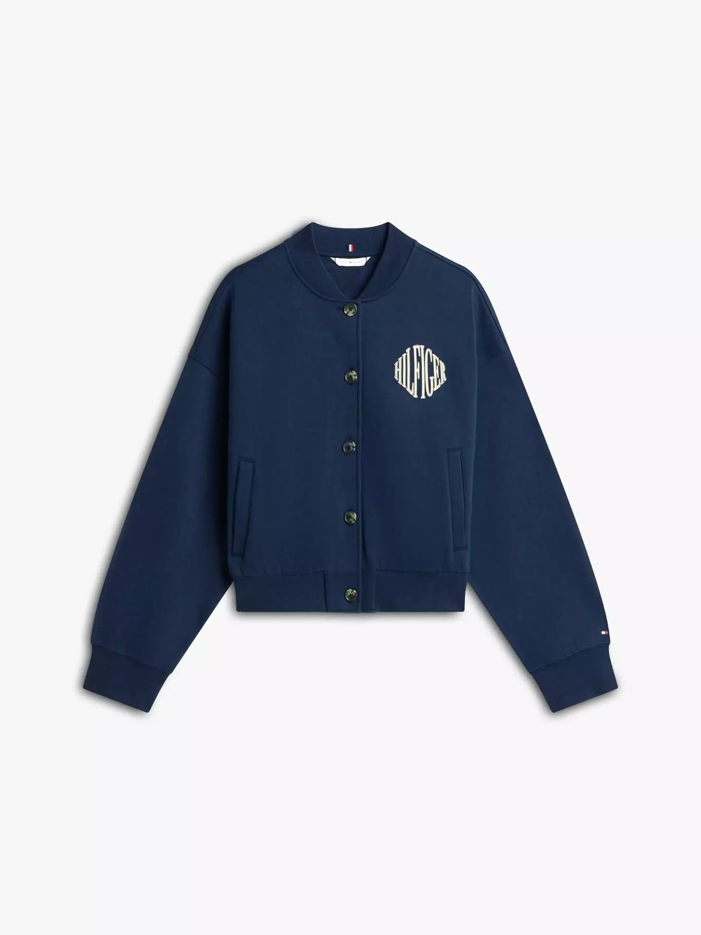 Chaqueta Varsity Fleece Bomber Tommy Hilfiger Azul-4