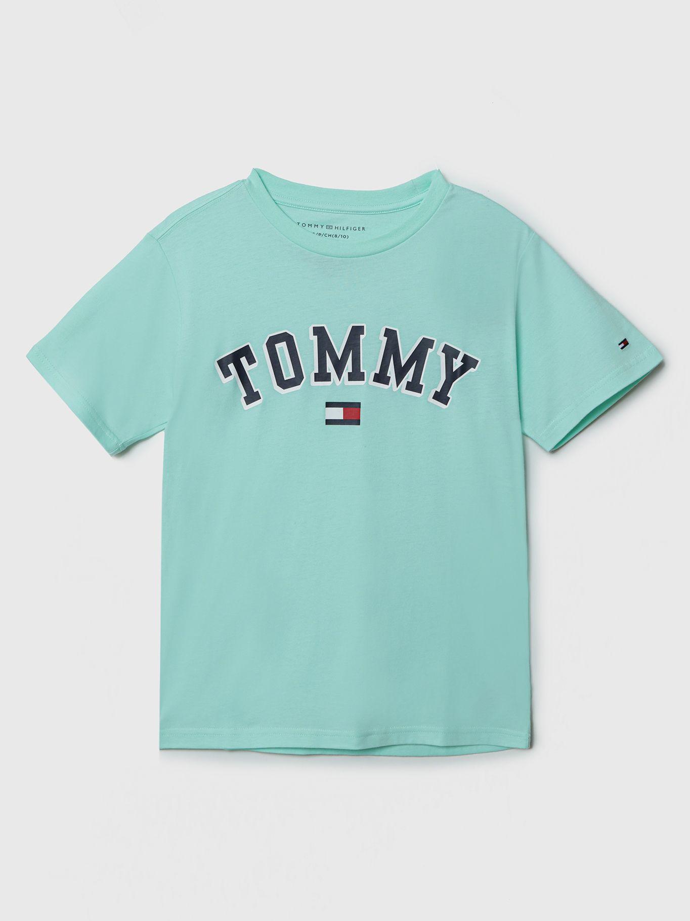 Polera Logo Circular Verde Tommy Hilfiger-0