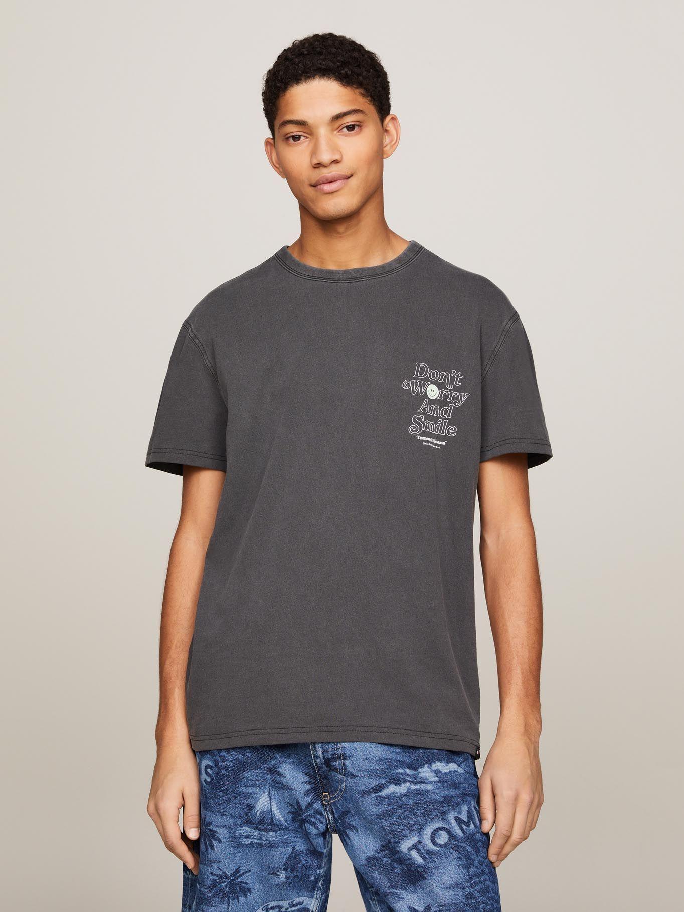 Polera Novelty Graphic Logo Negro Tommy Hilfiger-0
