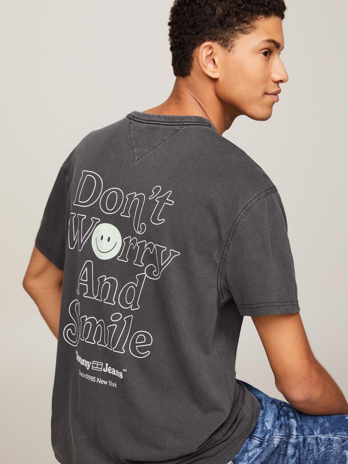 Polera Novelty Graphic Logo Negro Tommy Hilfiger-3