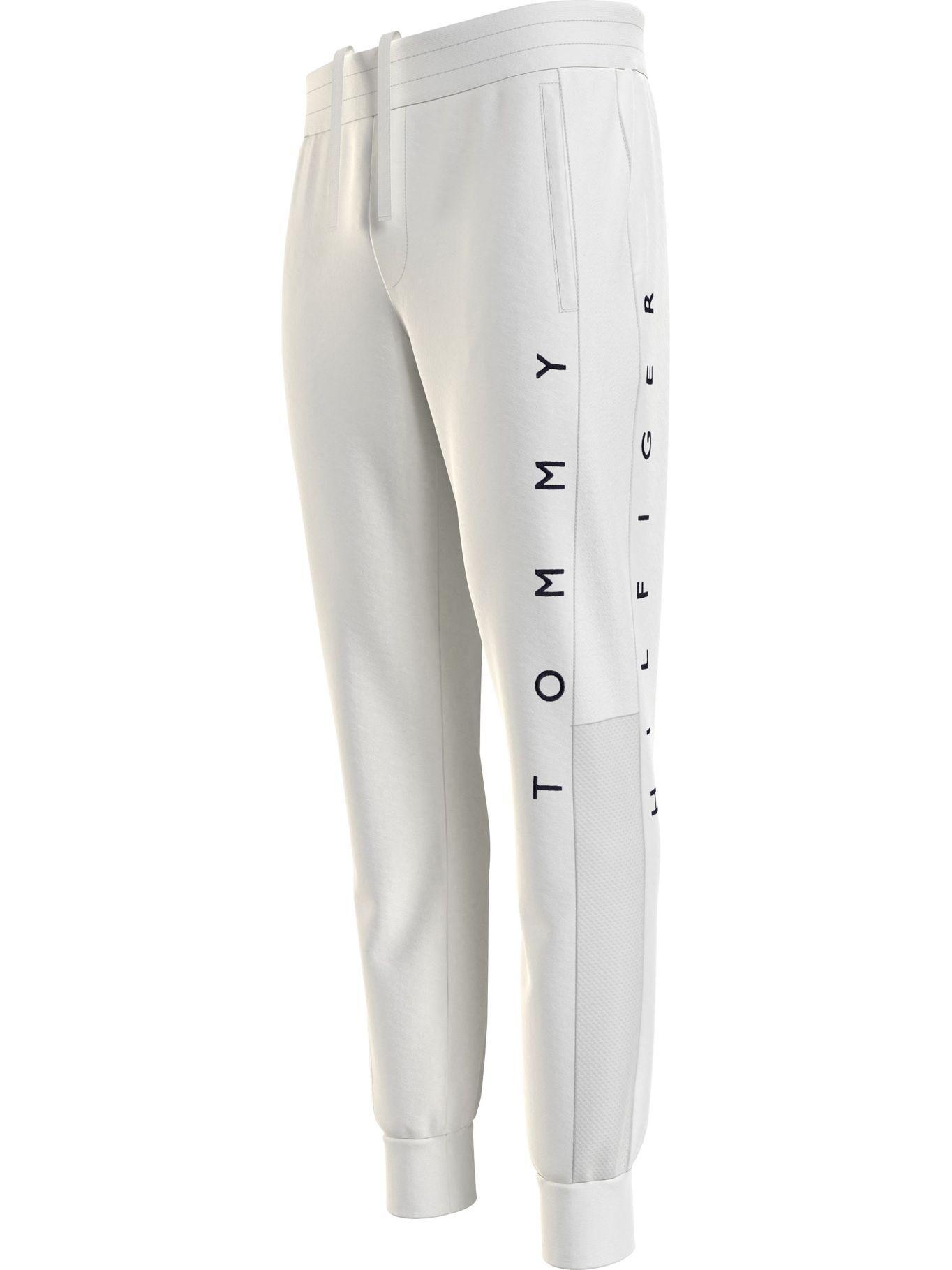 Joggers Mono Flag Logo Beige Tommy Hilfiger-2