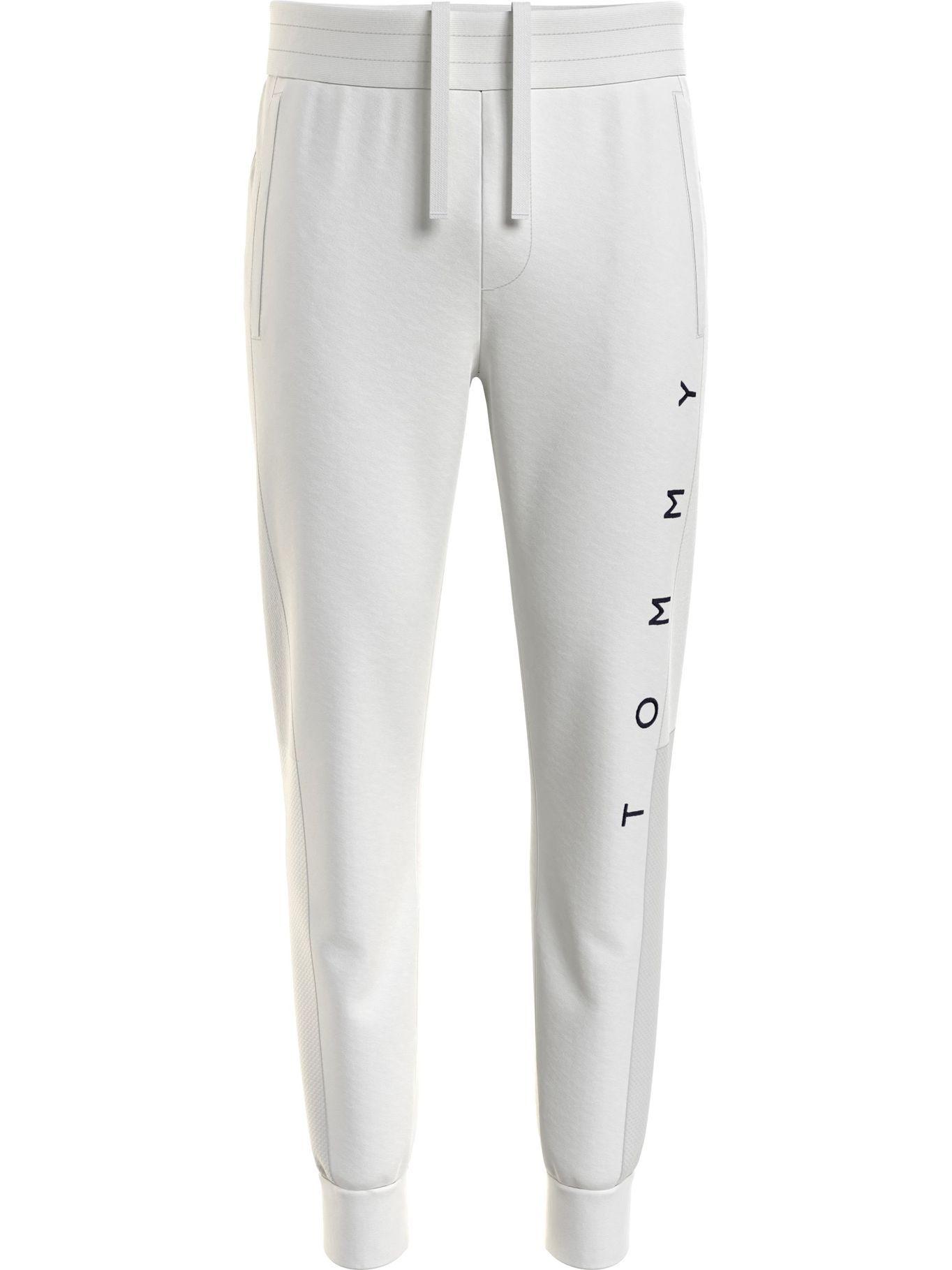 Joggers Mono Flag Logo Beige Tommy Hilfiger-0