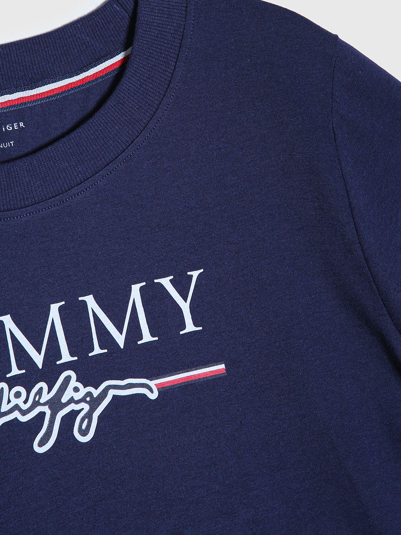 Camisón Essential Con Logo Azul Tommy Hilfiger-2