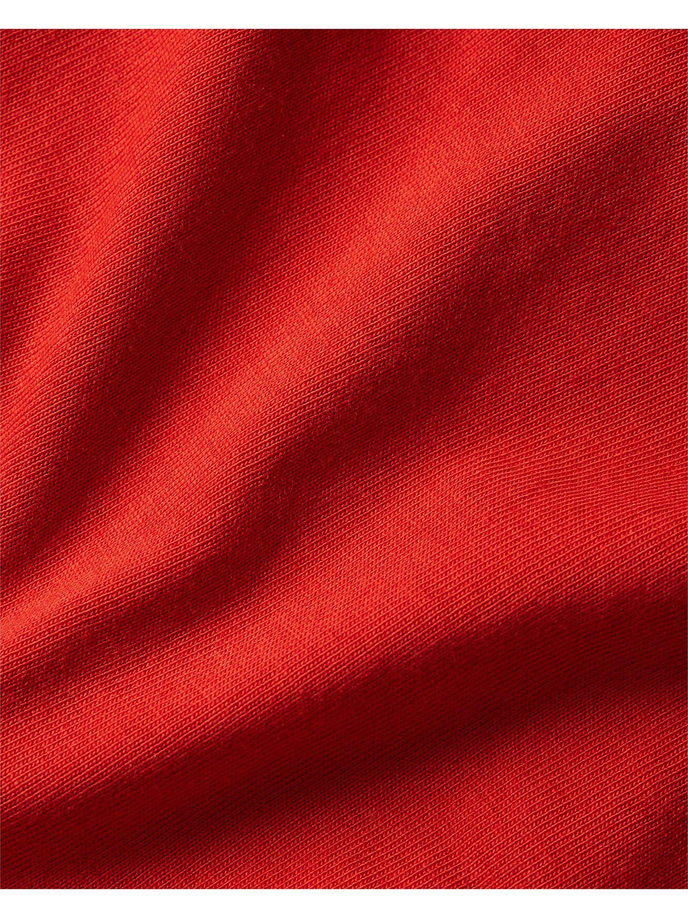 Polera Organic de Logo Slim Fit Rojo Tommy Hilfiger-2