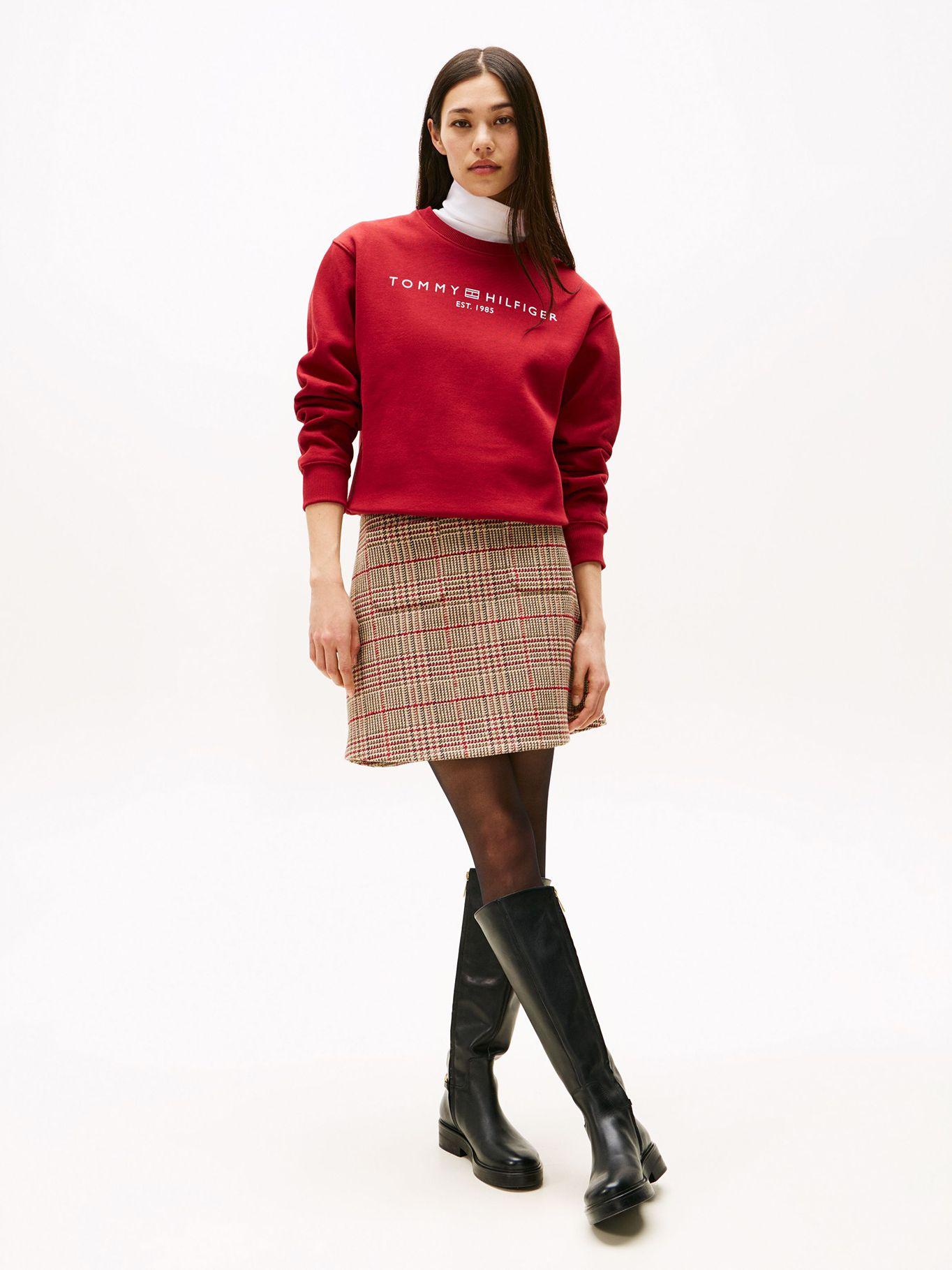 Polerón Modern Con Logo Rojo Tommy Hilfiger-1