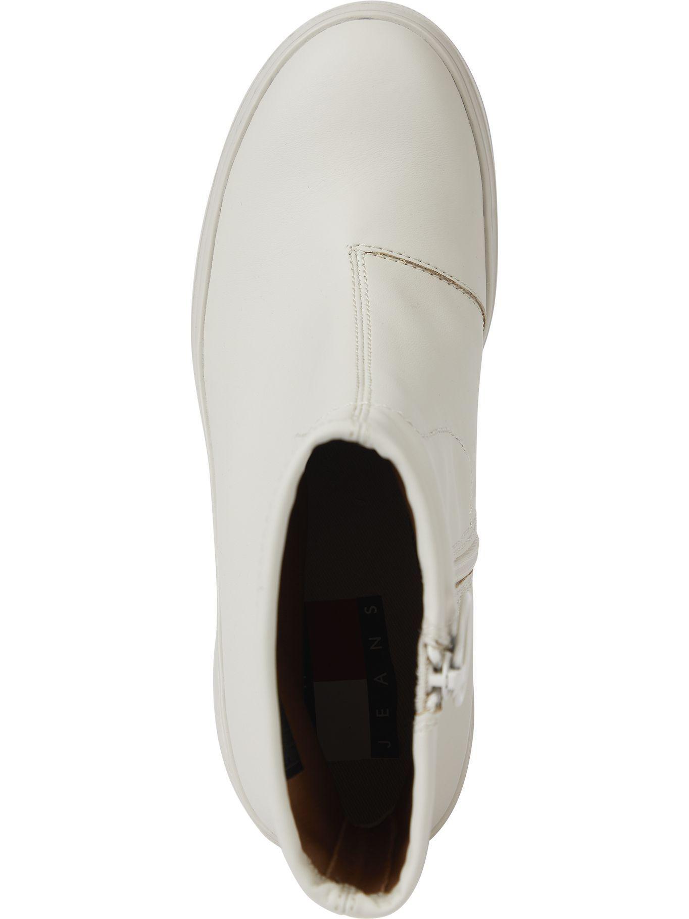 Botines De Tejido Vegano Crema Tommy Jeans-3