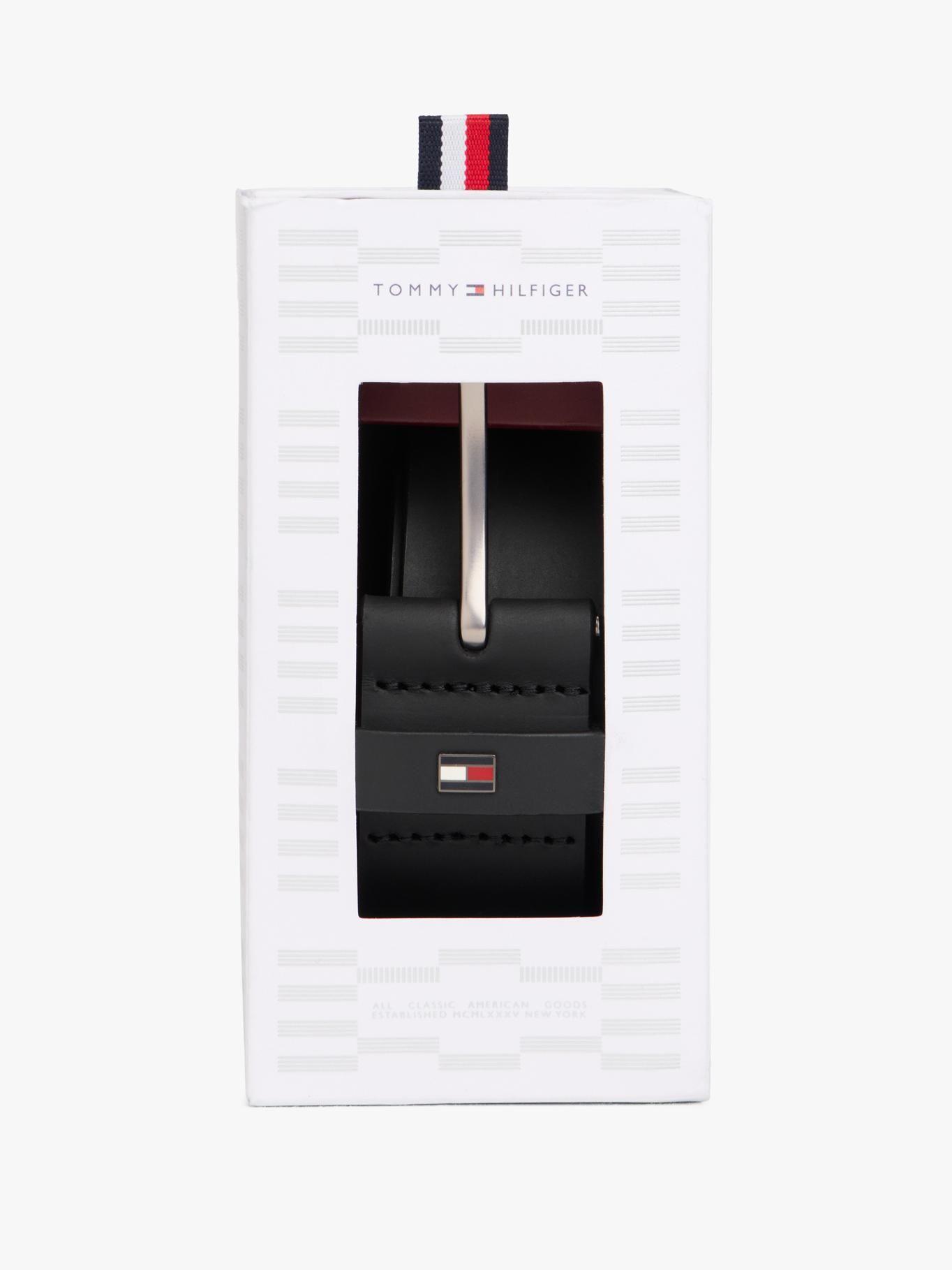 Cinturón Denton DS Cuero Negro Tommy Hilfiger-4