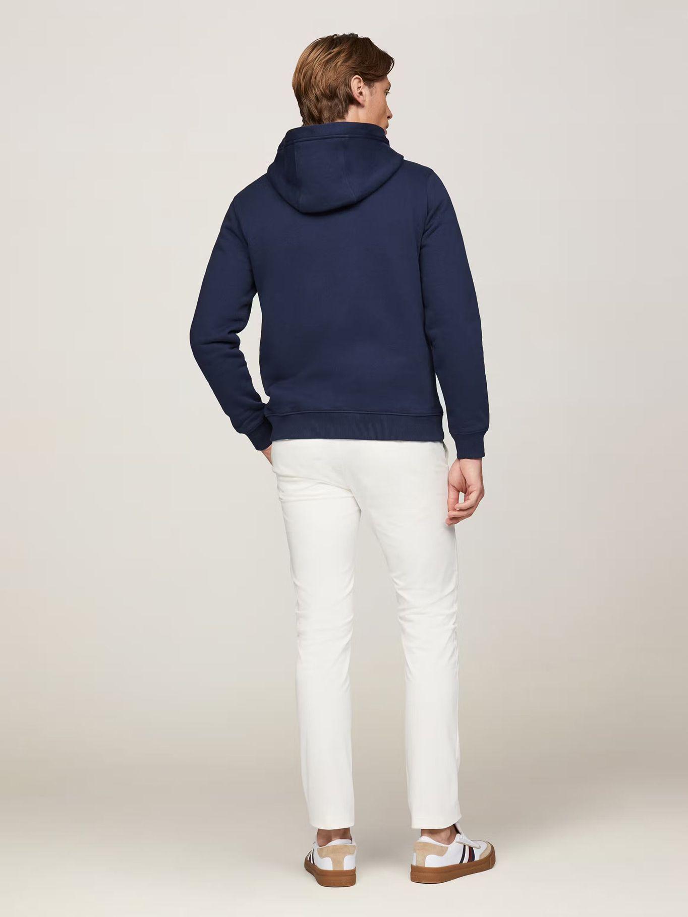 Polerón Hoodie Monograma Th Azul Tommy Hilfiger-2