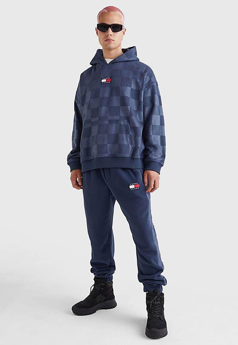 Polerón Hoodie Skater Checkerboard Azul Tommy Hilfiger-1