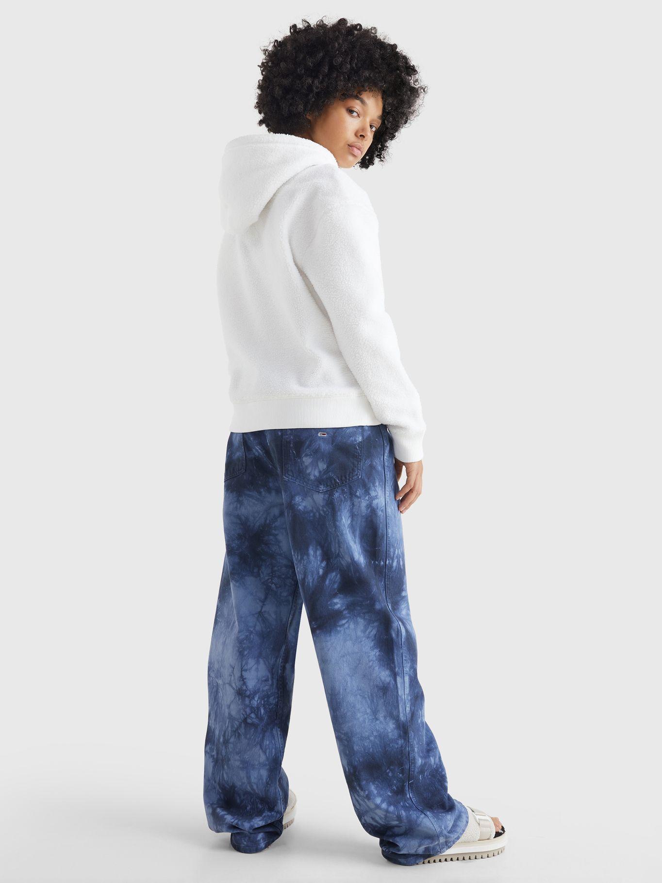 Polerón Hoodie Center Badge Blanco Tommy Hilfiger-2