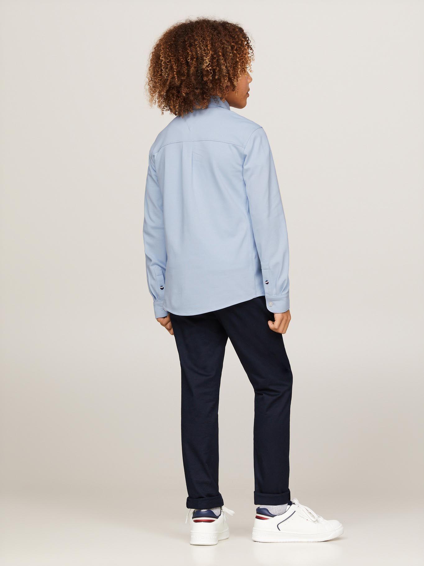 Camisa Monogram Regular C10 Celeste Tommy Hilfiger-2