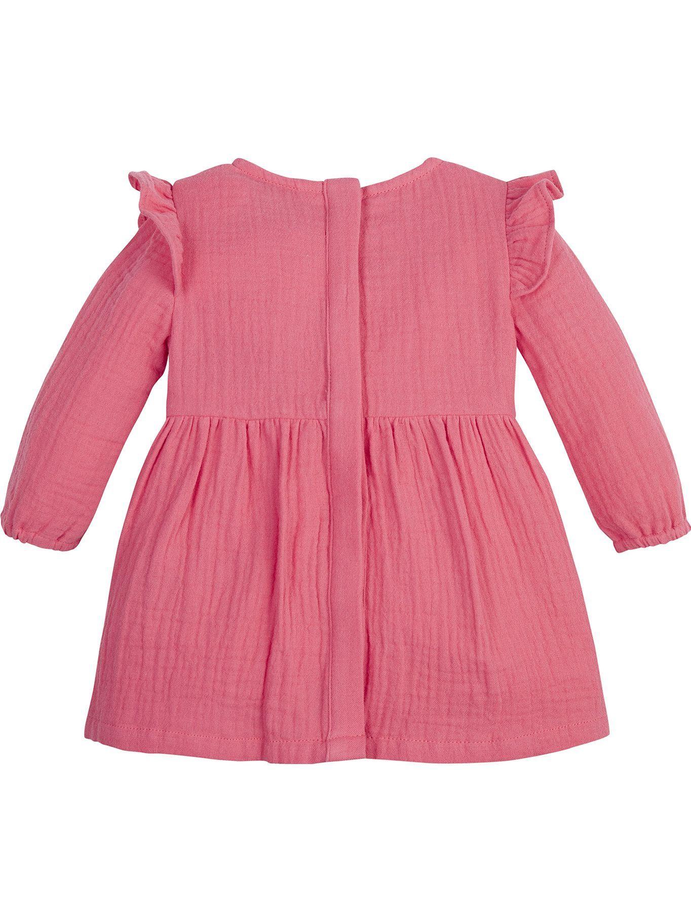 Vestido Baby Solid Rosado Tommy Hilfiger-1