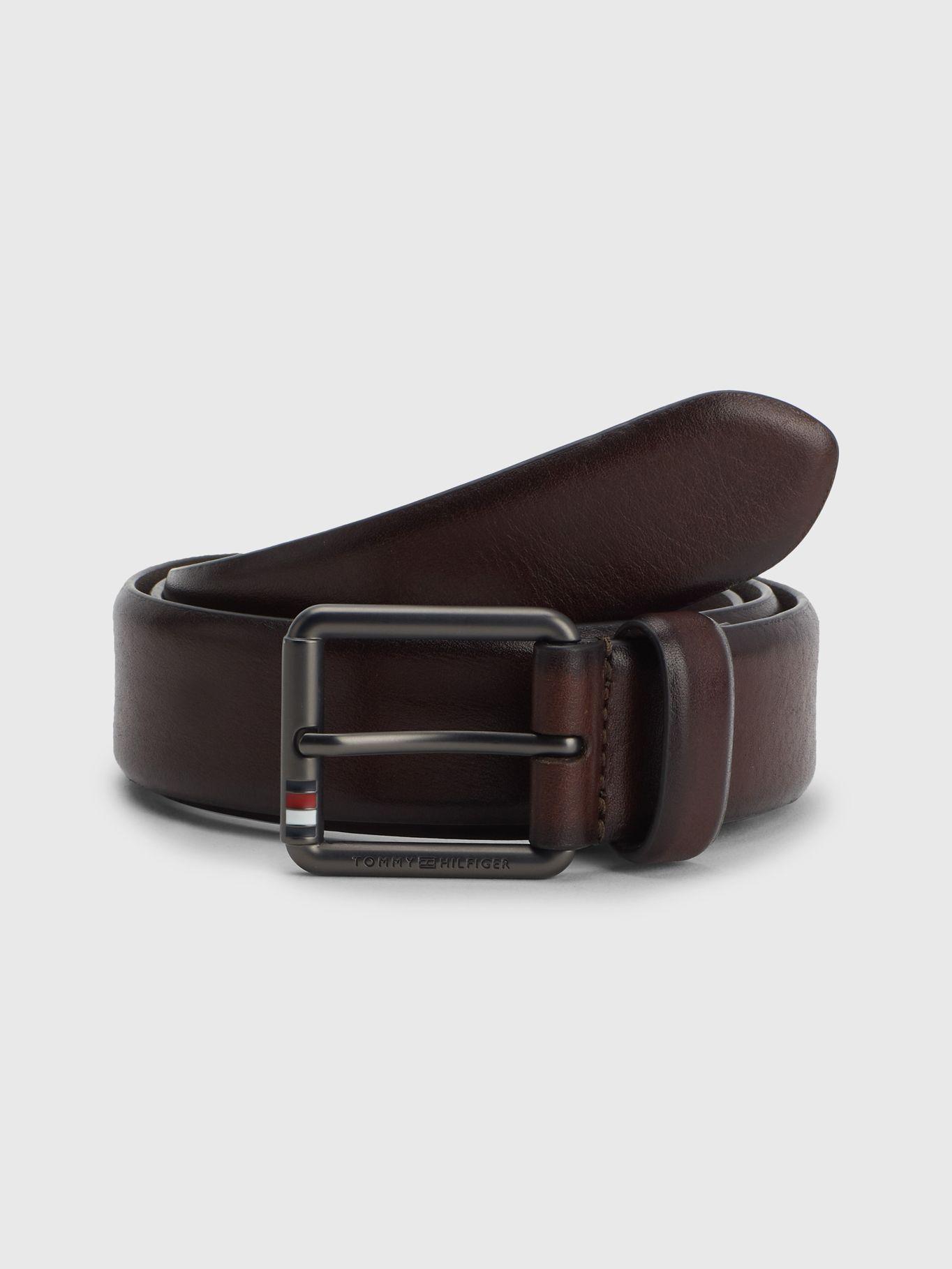Cinturón Logo Buckle Café Tommy Hilfiger-0