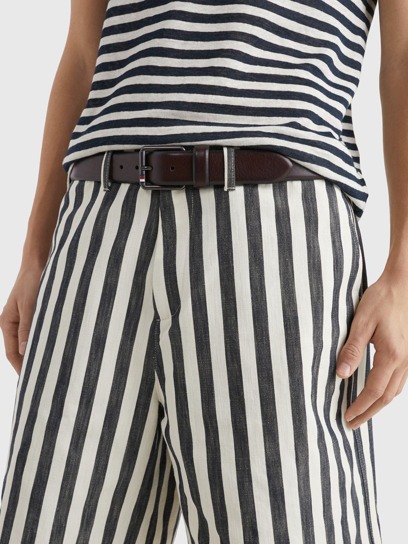 Cinturón Logo Buckle Café Tommy Hilfiger-1