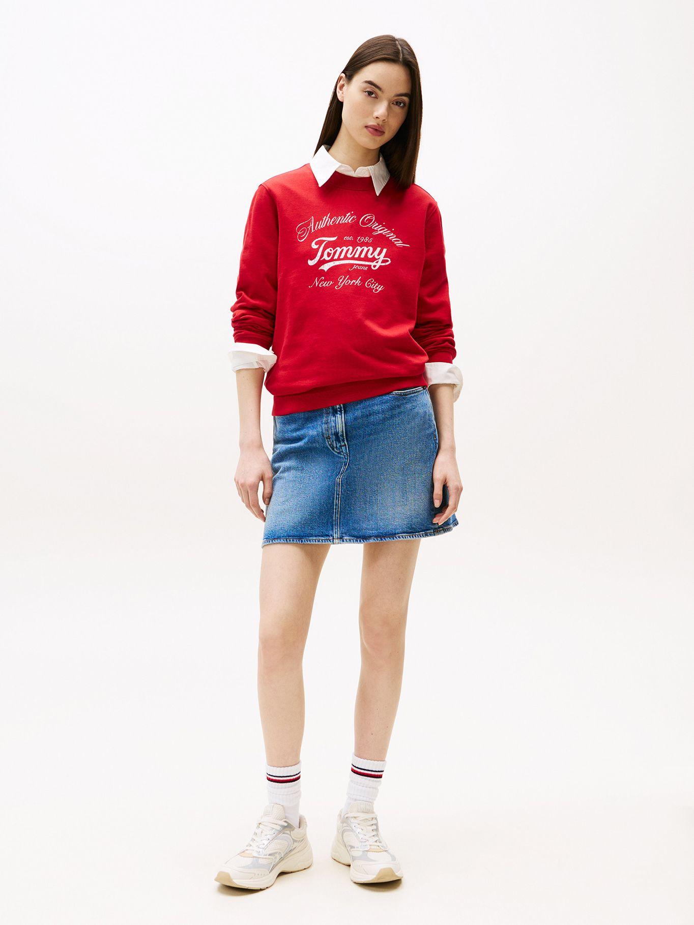 Polerón Essential Con Logo Rojo XLE Tommy Jeans-1