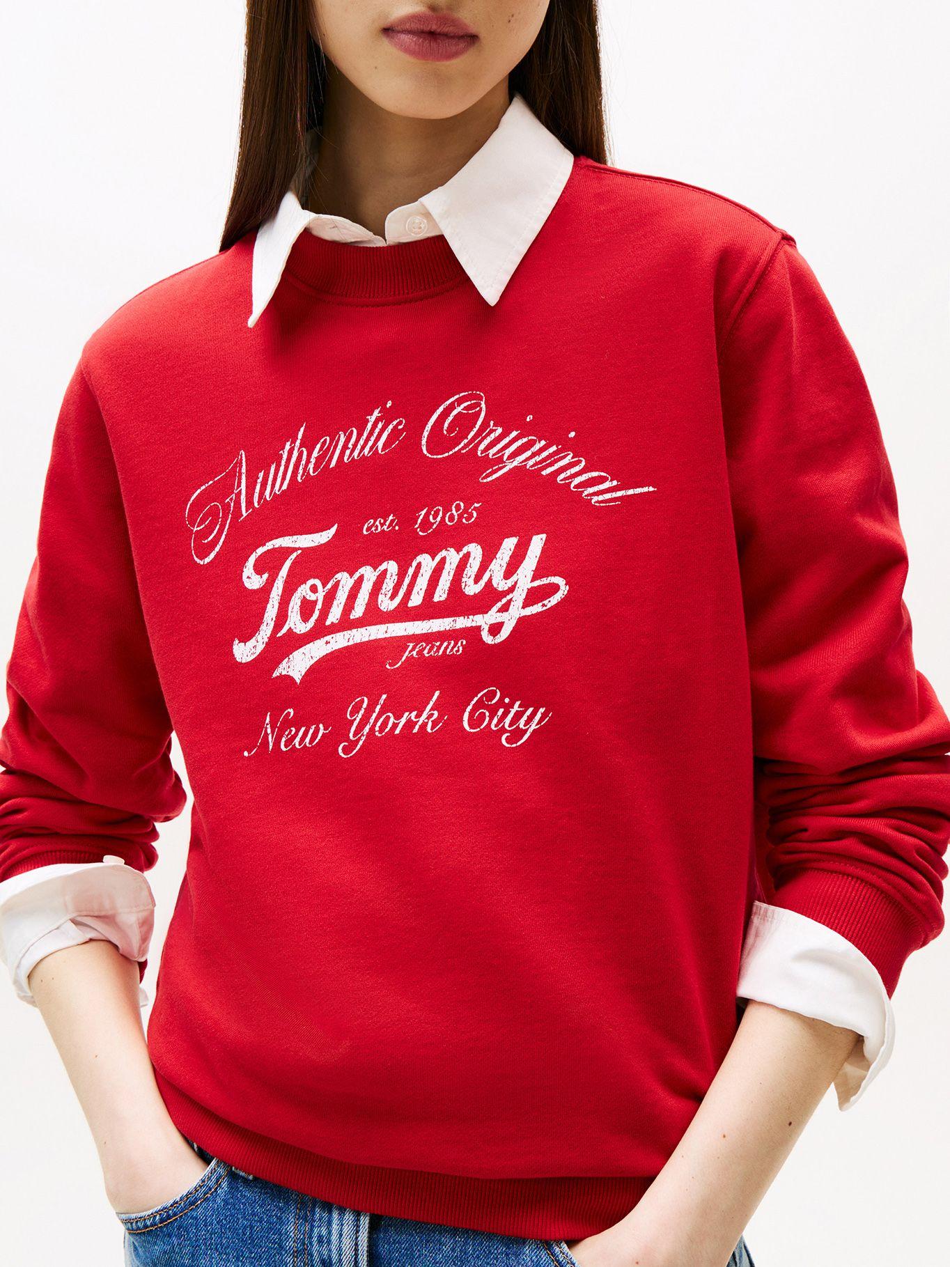 Polerón Essential Con Logo Rojo XLE Tommy Jeans-3