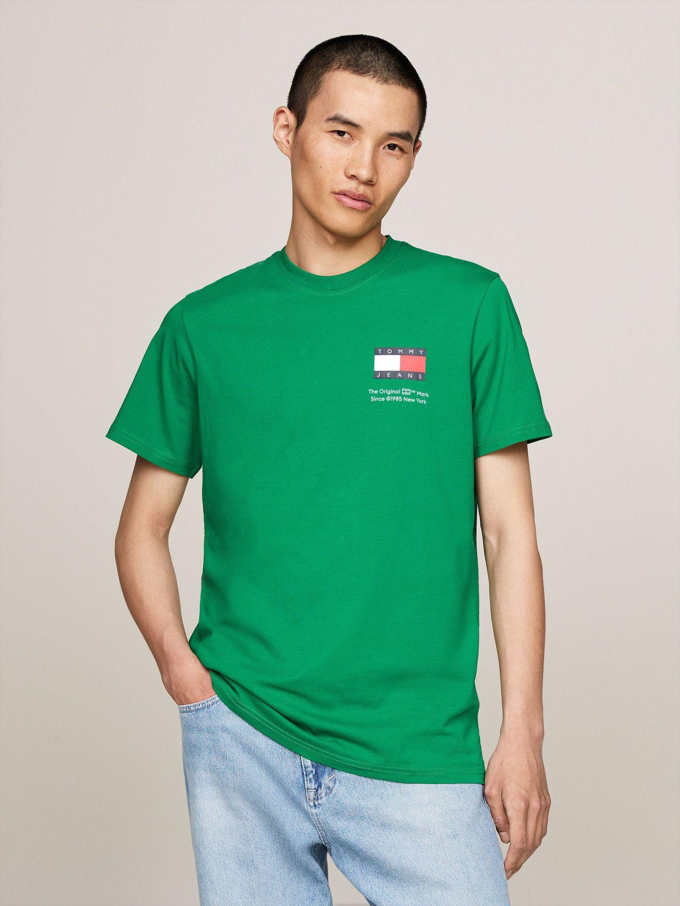 Polera Essential Con Logo Verde Tommy Jeans-0