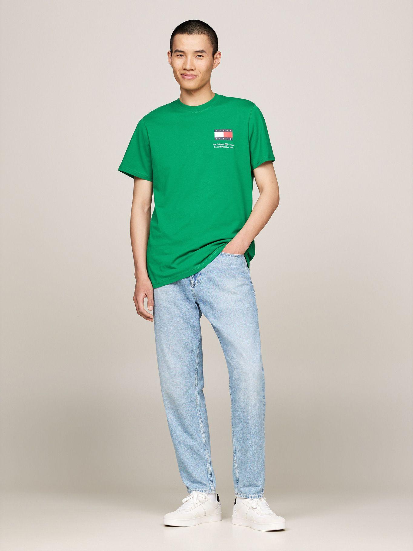Polera Essential Con Logo Verde Tommy Jeans-1
