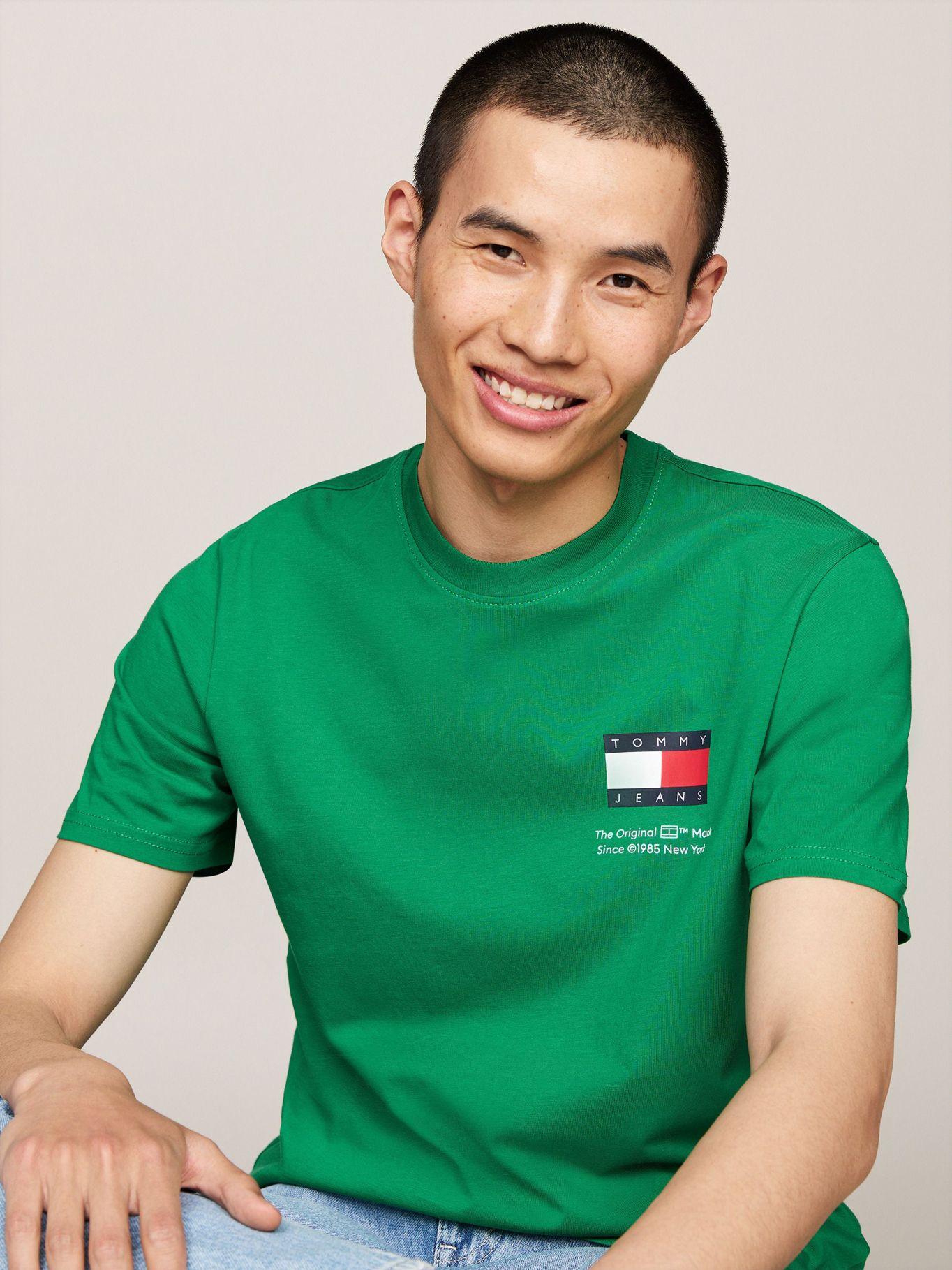 Polera Essential Con Logo Verde Tommy Jeans-3