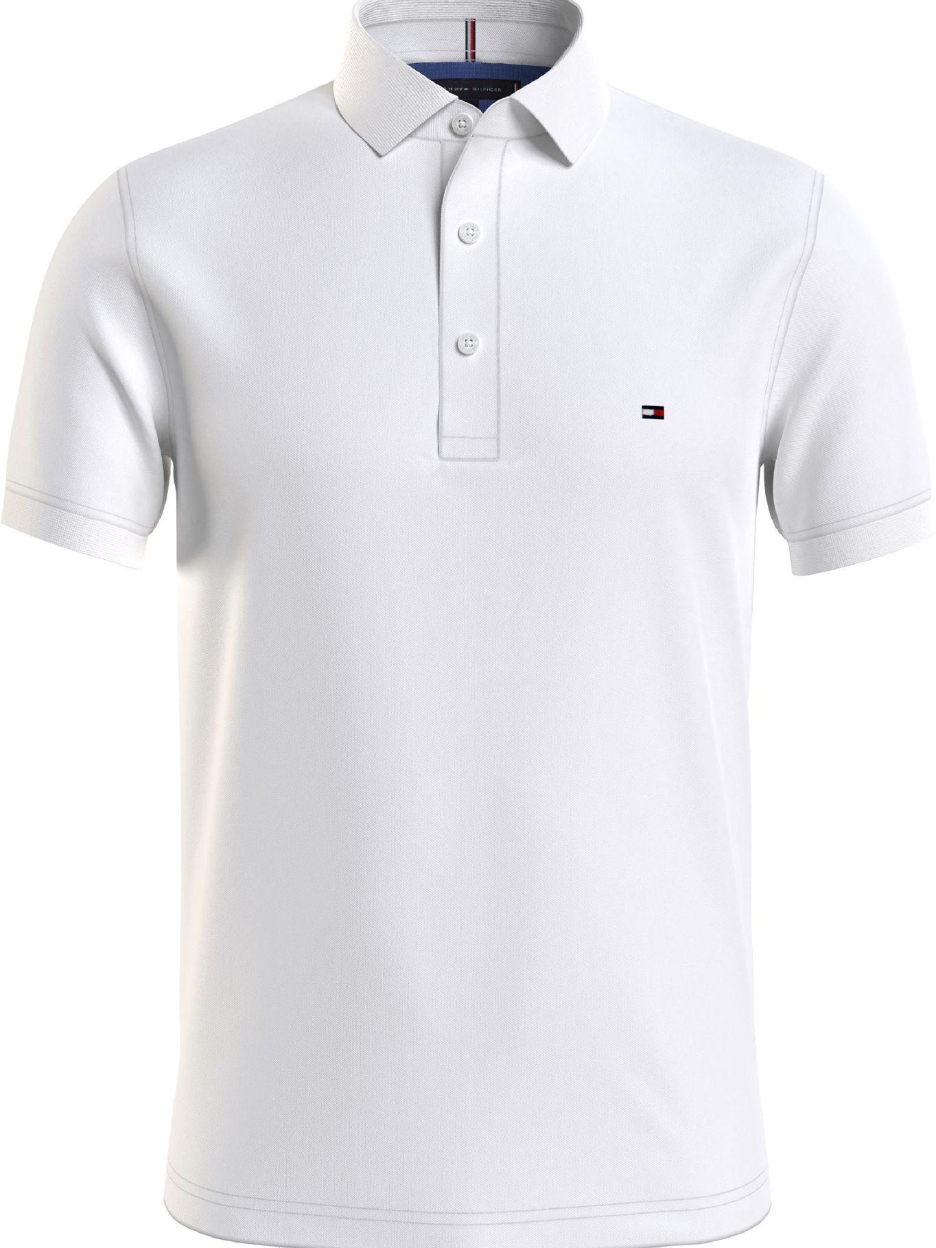 Polo Essential Slim Fit Blanco Tommy Hilfiger M23-0